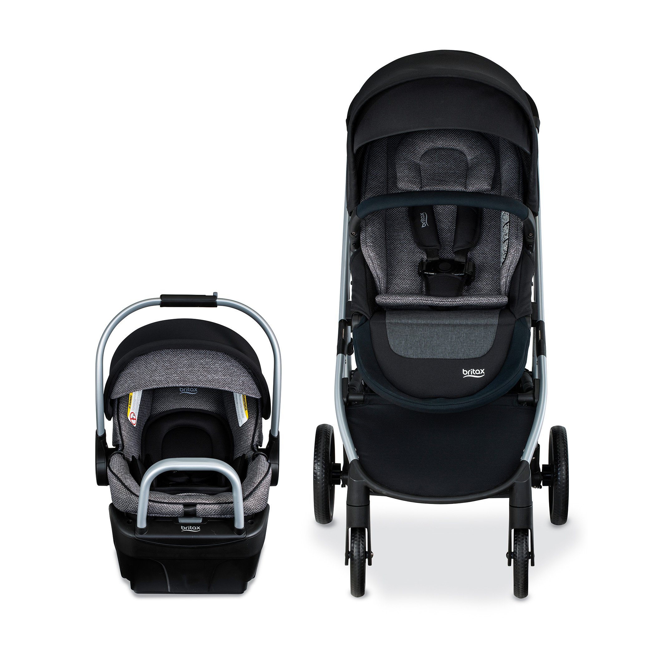 Willow SC Infant Car Seat and Grove Stroller Center Facing