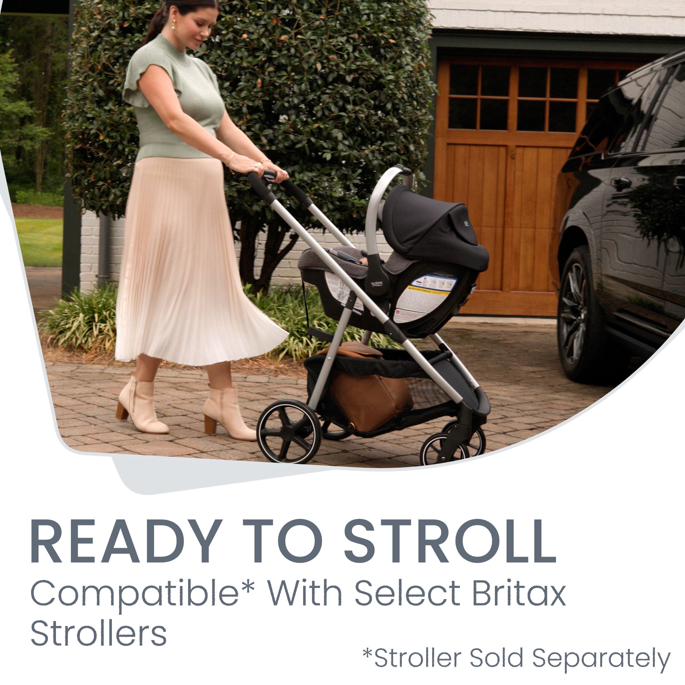 Compatible with select britax strollers