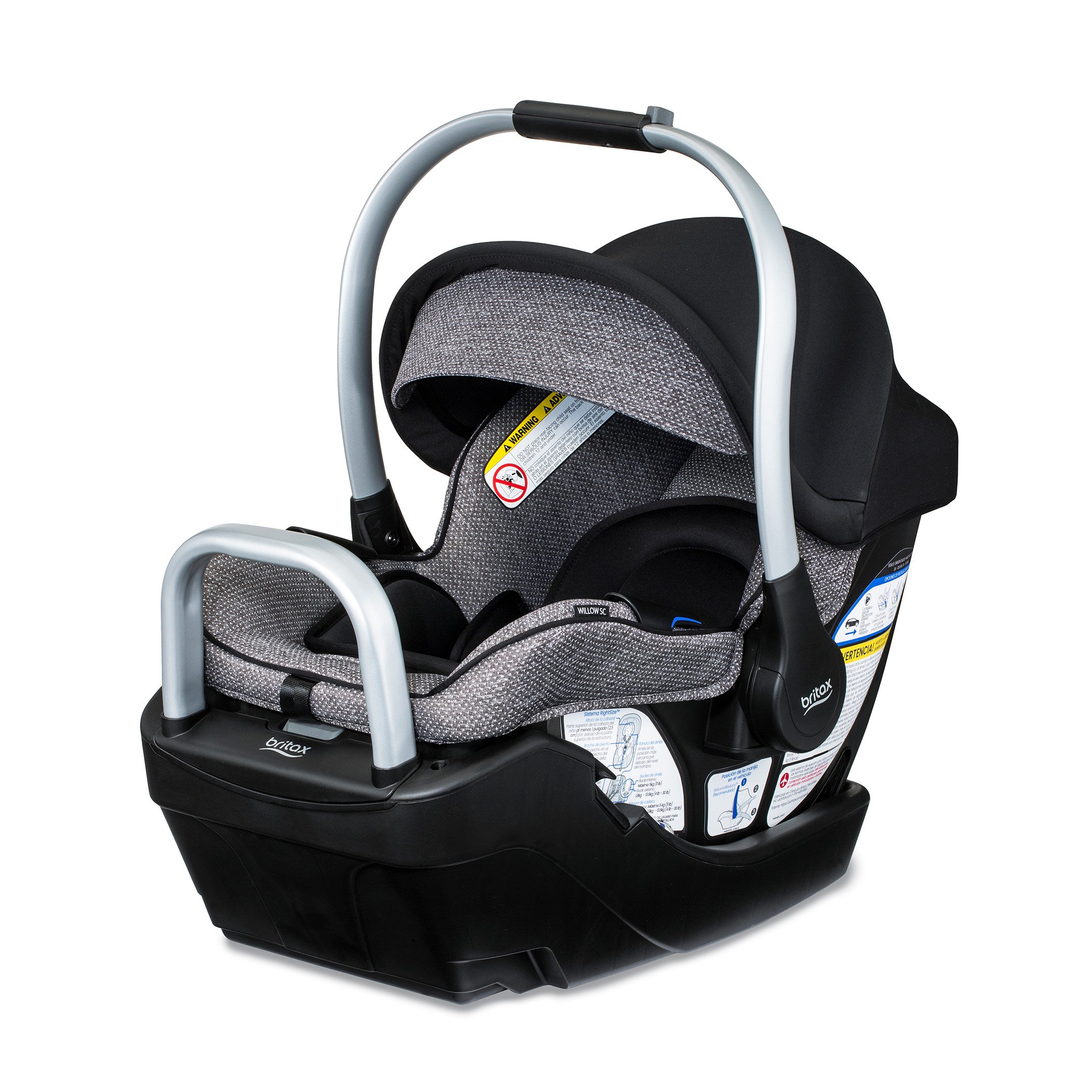 Pindot Onyx Willow S Infant Car Seat Left Facing (Copy)