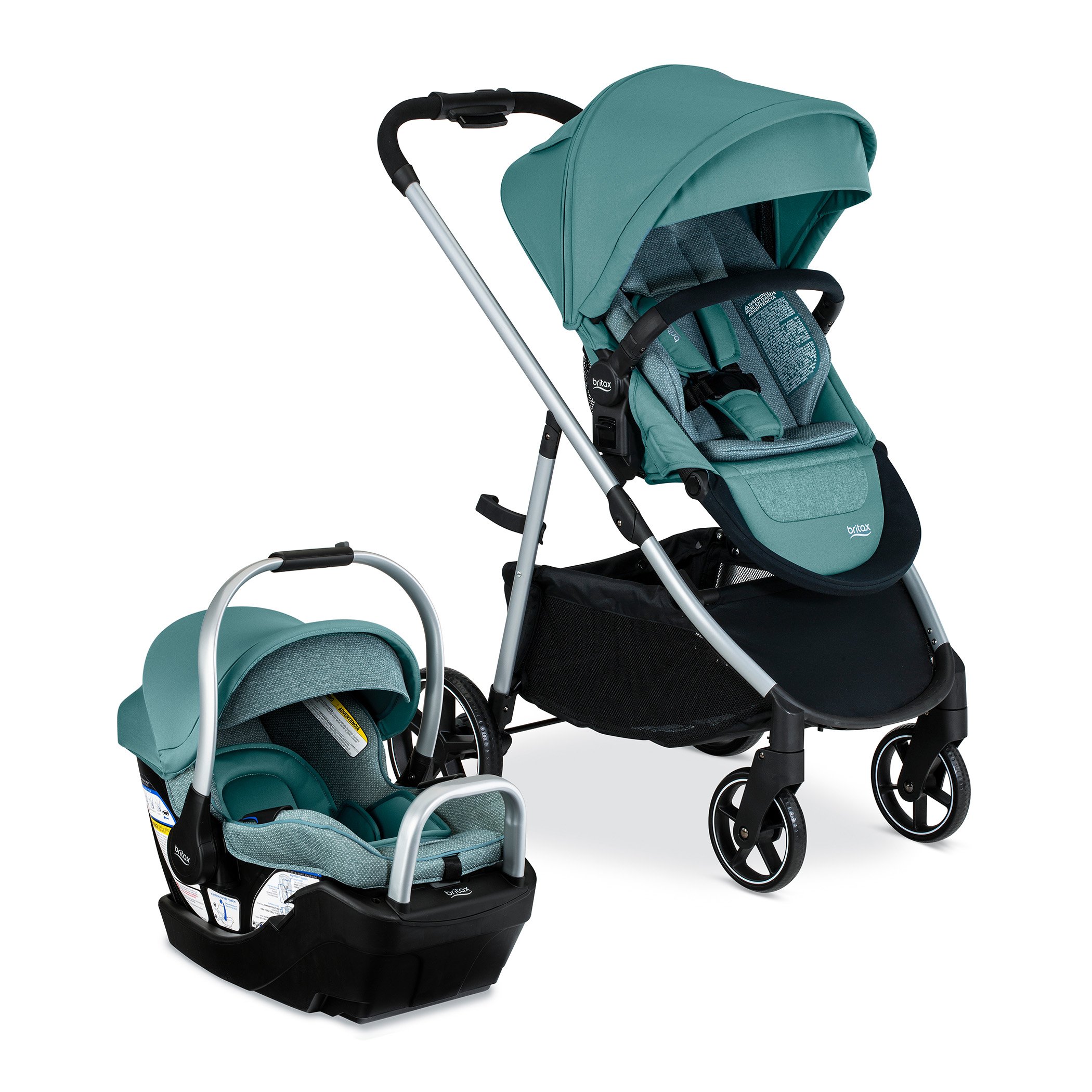 Willow Grove SC Travel System  Right Facing Pindot Jade