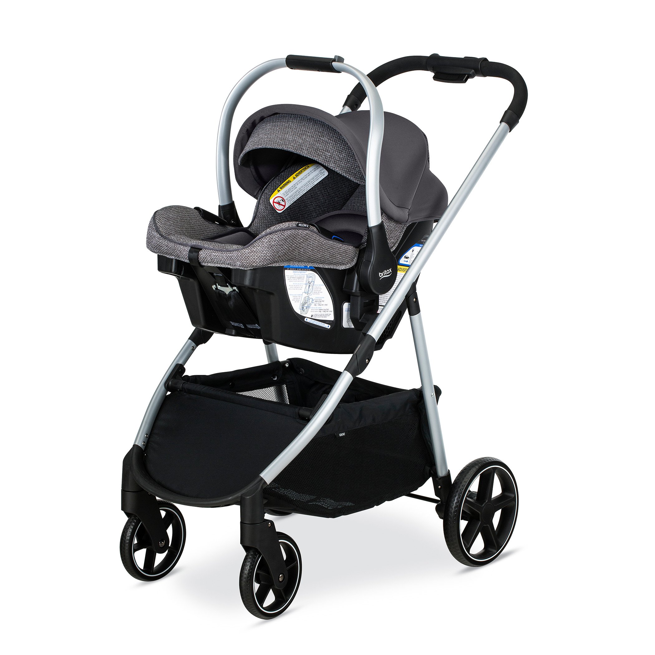 Pindot Stone Willow Grove SC Travel System Left Facing  