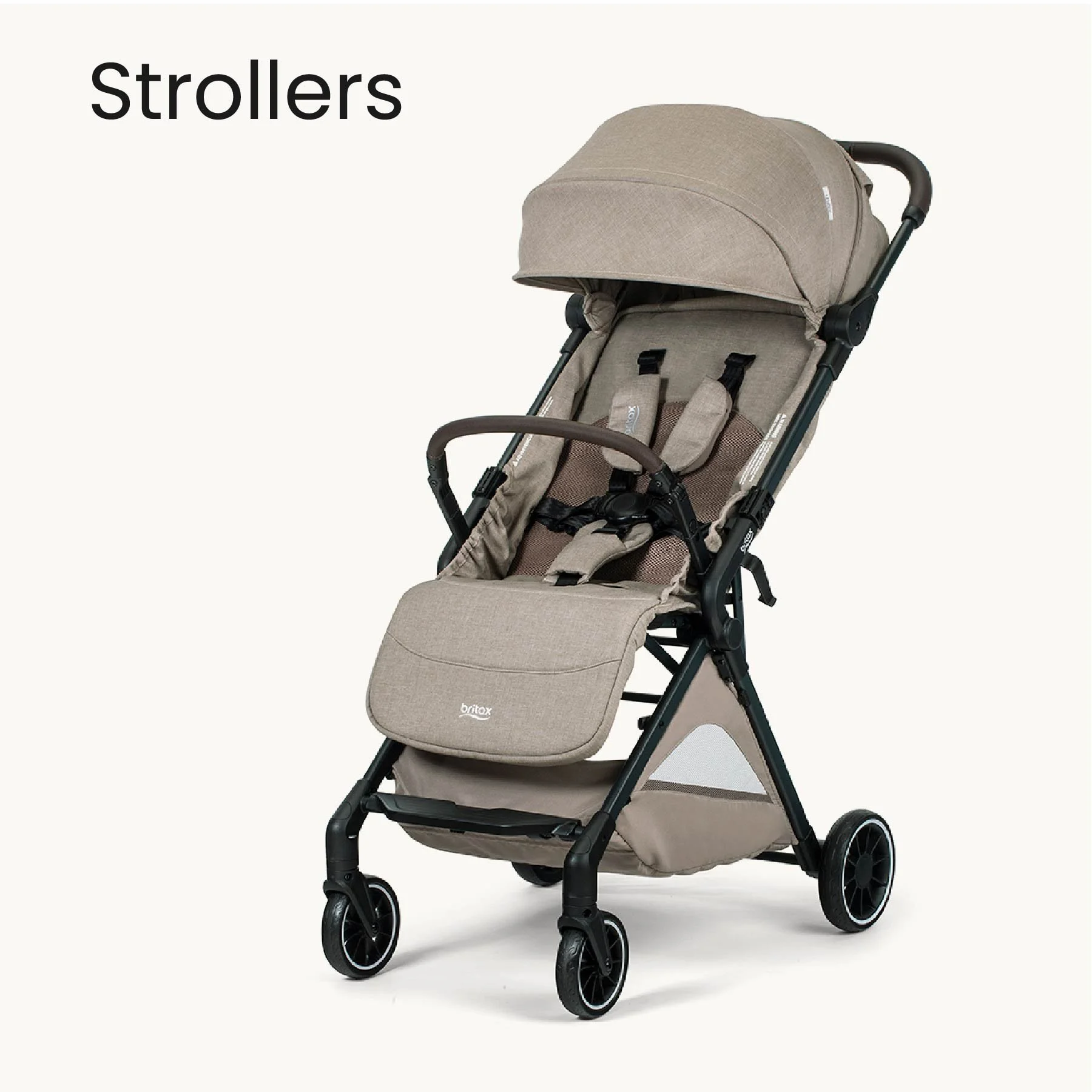 Juniper+ Compact Stroller in Teak fashion