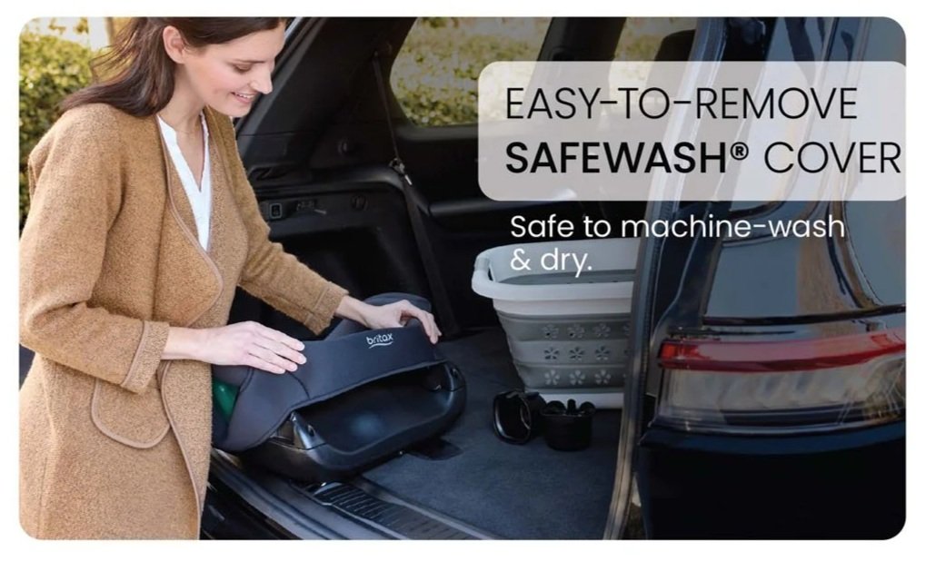 Easy-to-remove SafeWash cover.