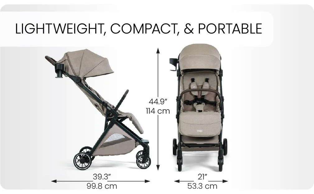 Lightweight, compact, and portable.