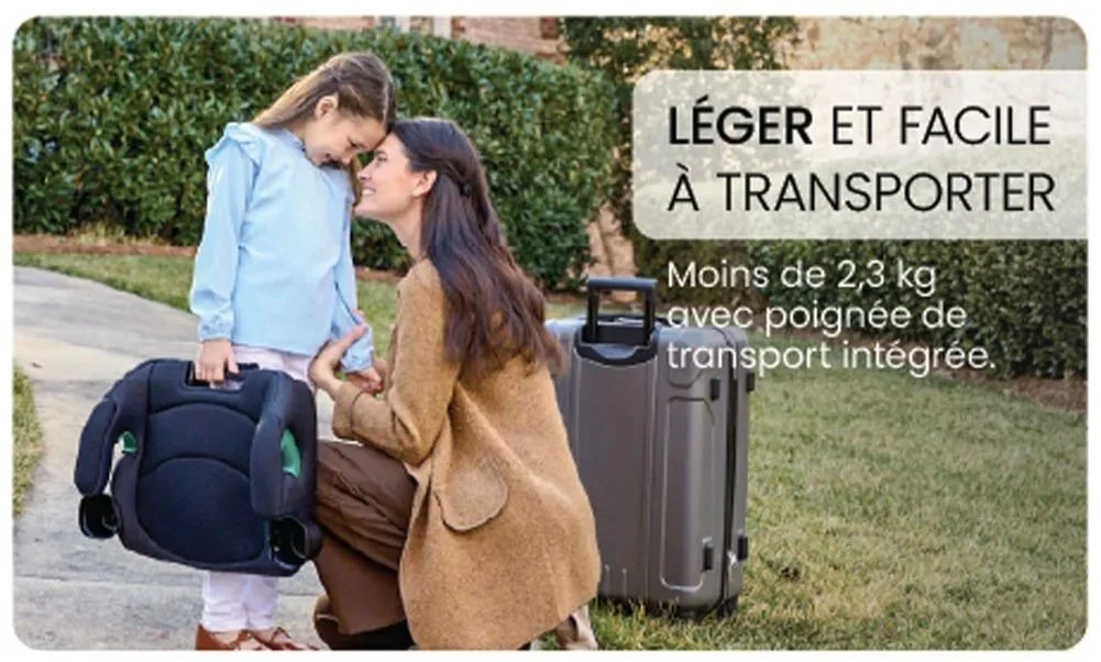 Léger et facile à transporter.