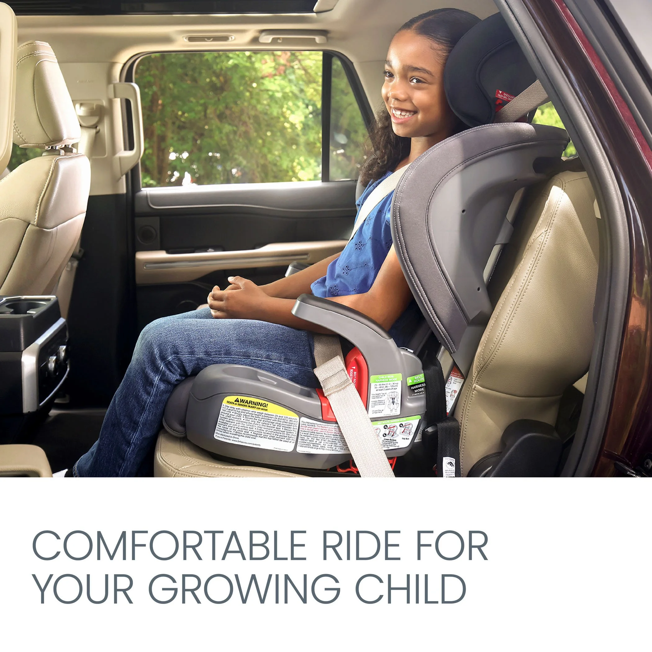 Comfortable ride for your growing child