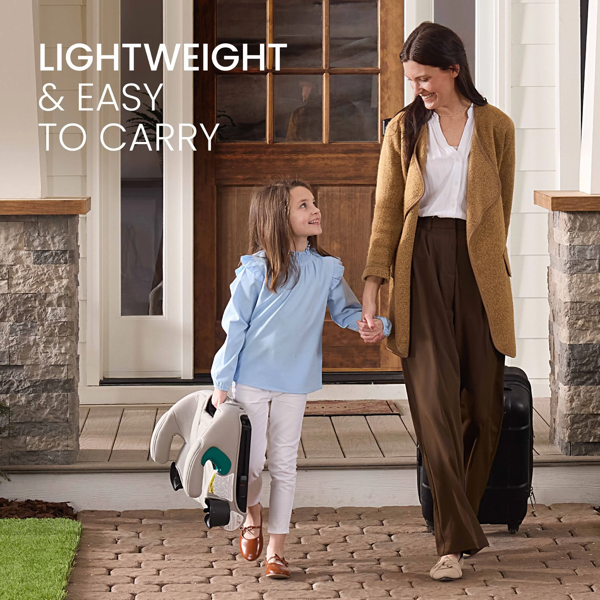 Lightweight and easy to carry. 