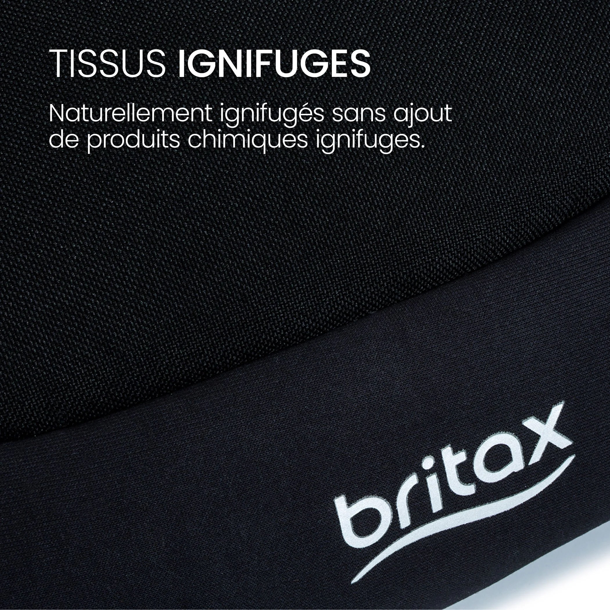 Tissus ignifuges. Naturellement ignifugés sans ajout de produits chimiques ignifuges.