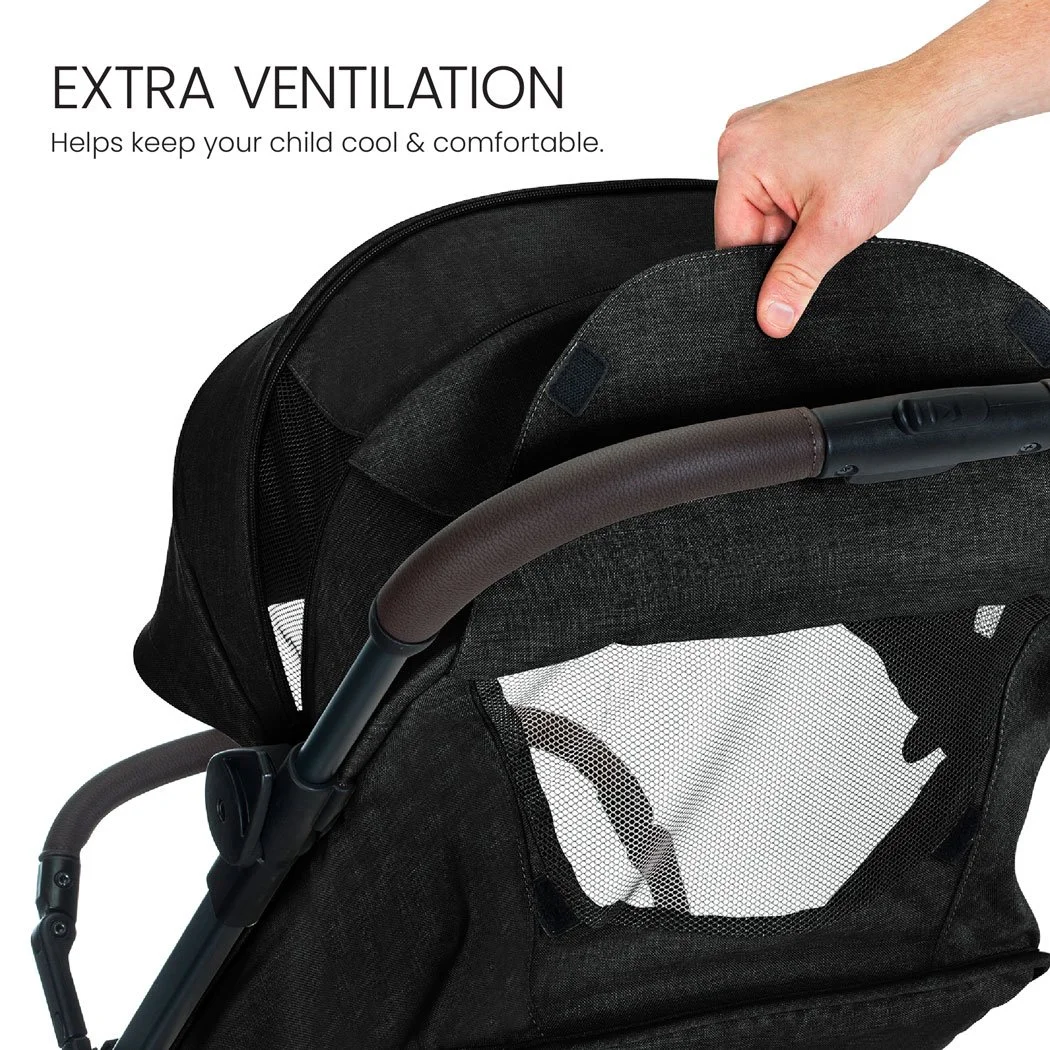 Extra ventilation. Helps keep your child cool &amp; comfortable. 