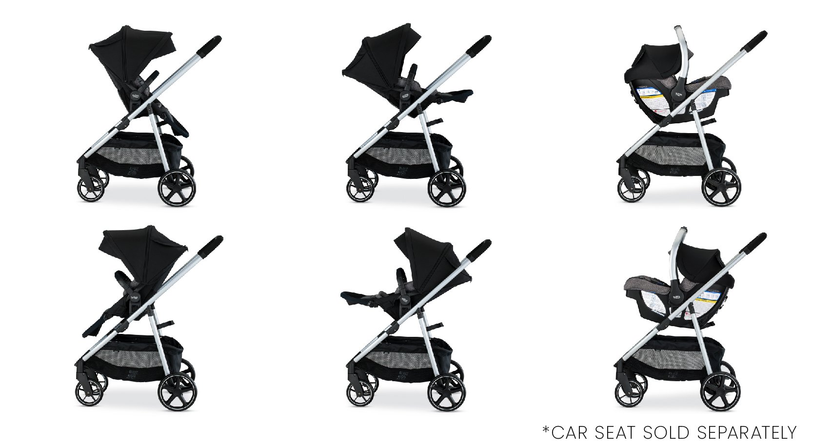 6 different ways of using the Grove Stroller