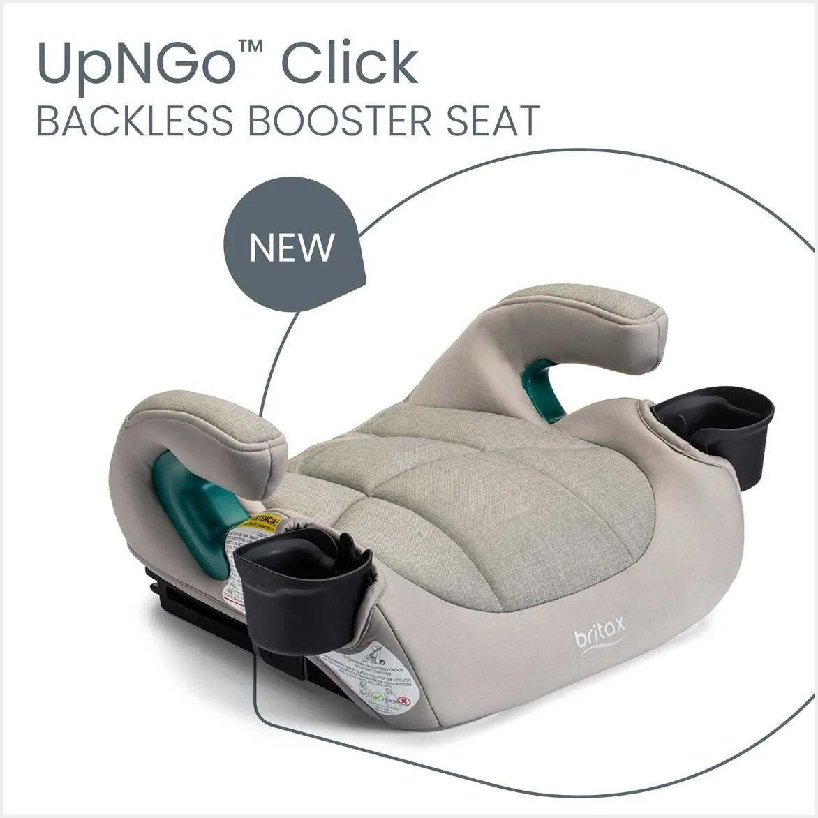 NEW! UpNGo Click Backless Booster Seat