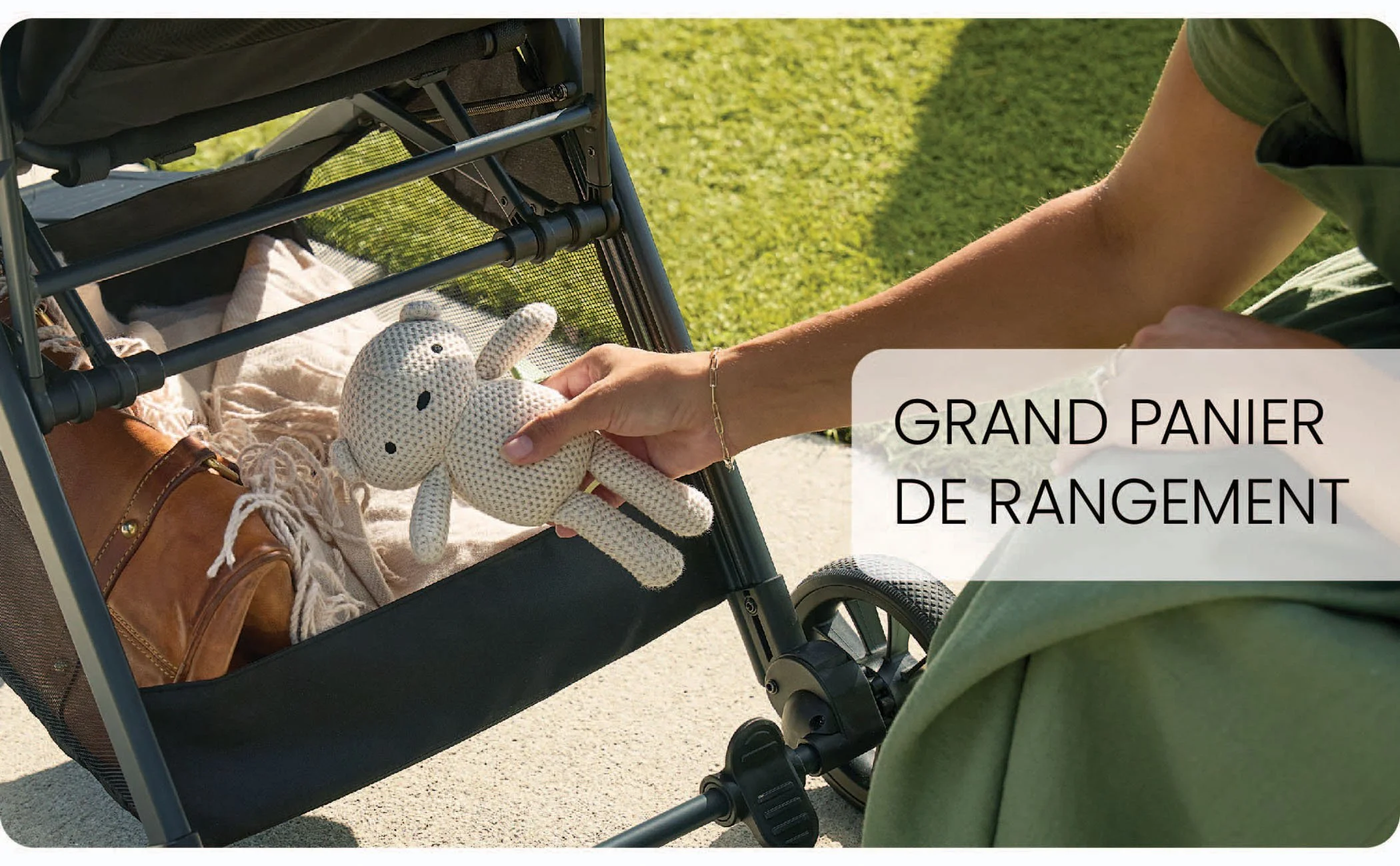 Grand panier de rangement