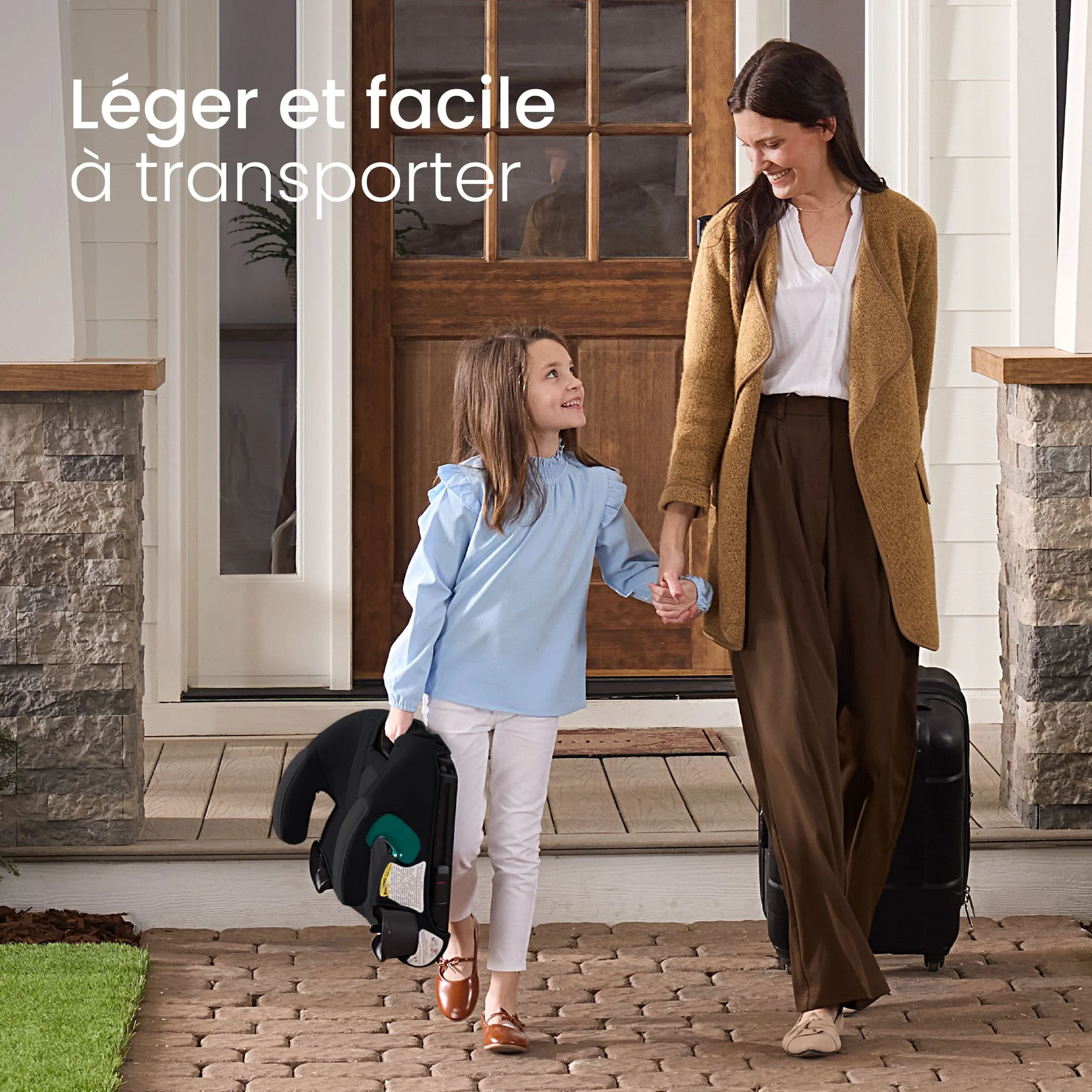 Léger et facile à transporter. 