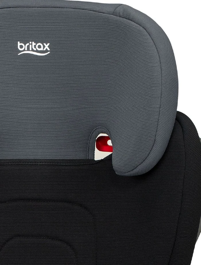 Close up of the headrest on the Black Ombre fashion