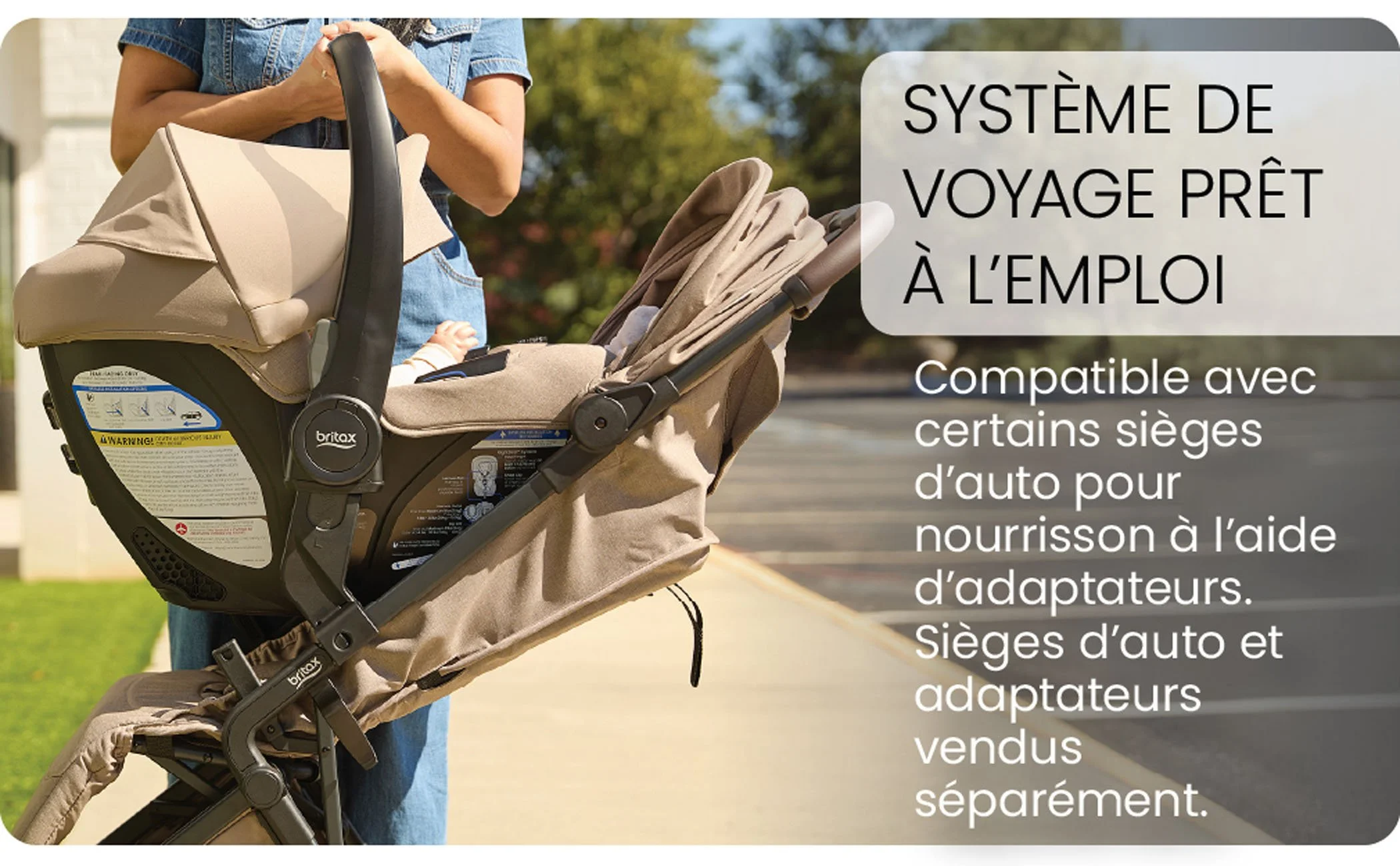 Système de voyage prêt à l’emploi.