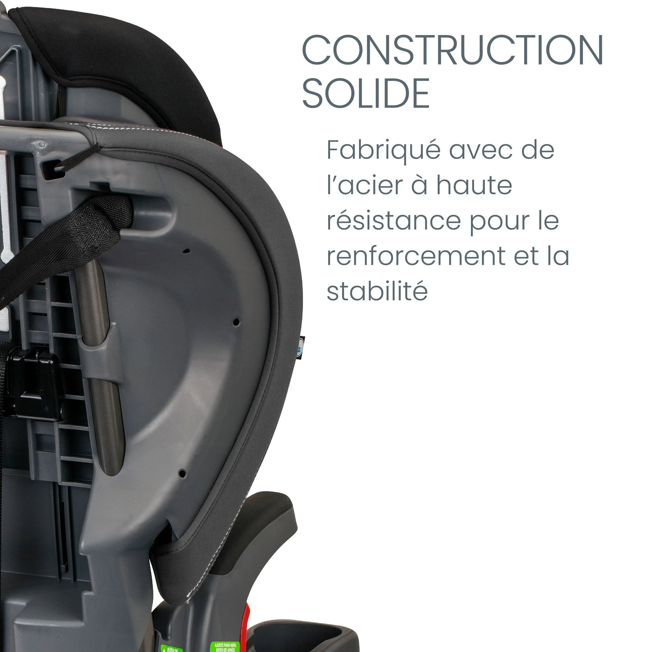 Construction solide fabriqué avec de l'acier à haute résistance pour le renforcement et la stabilité