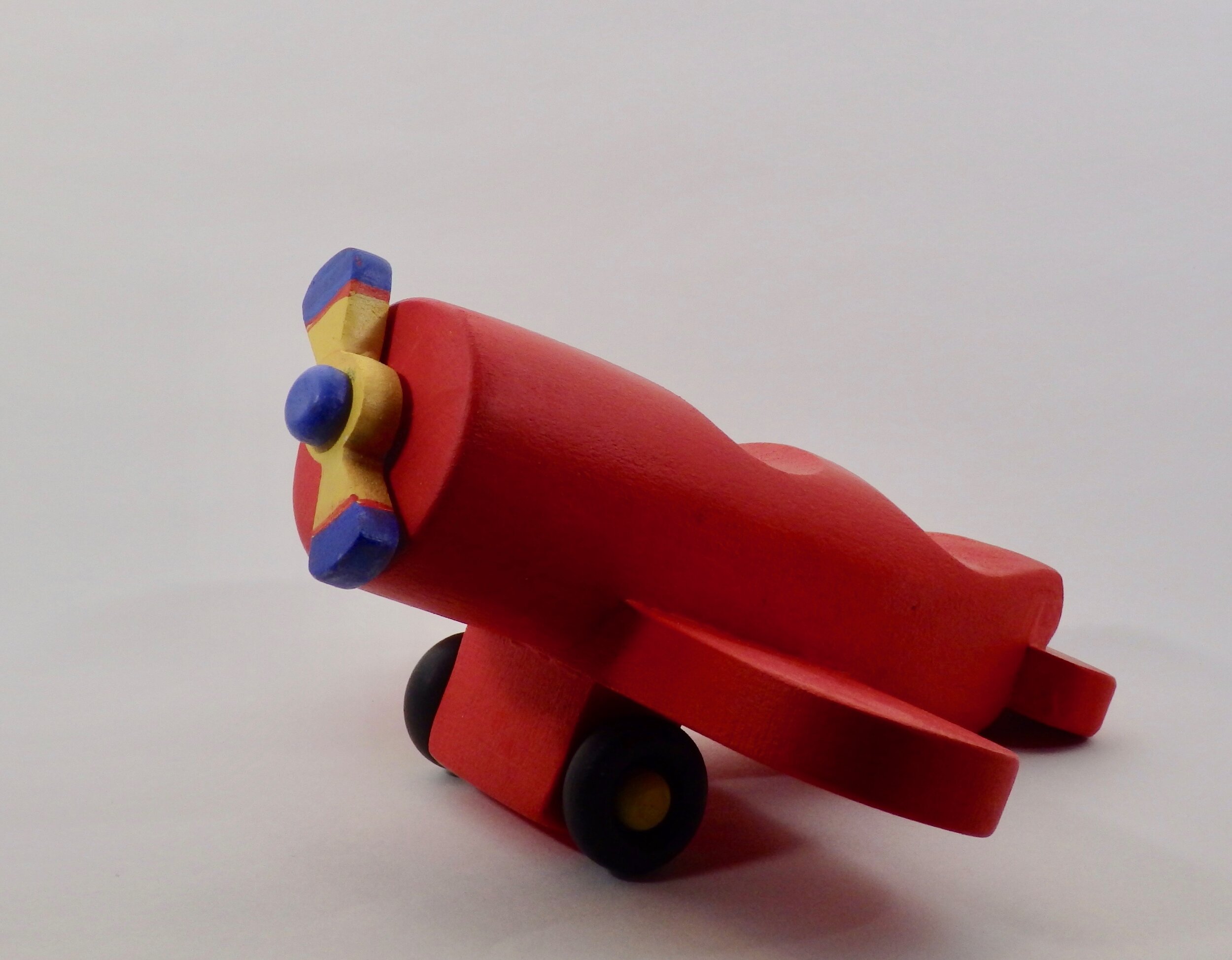 A classic red plane.