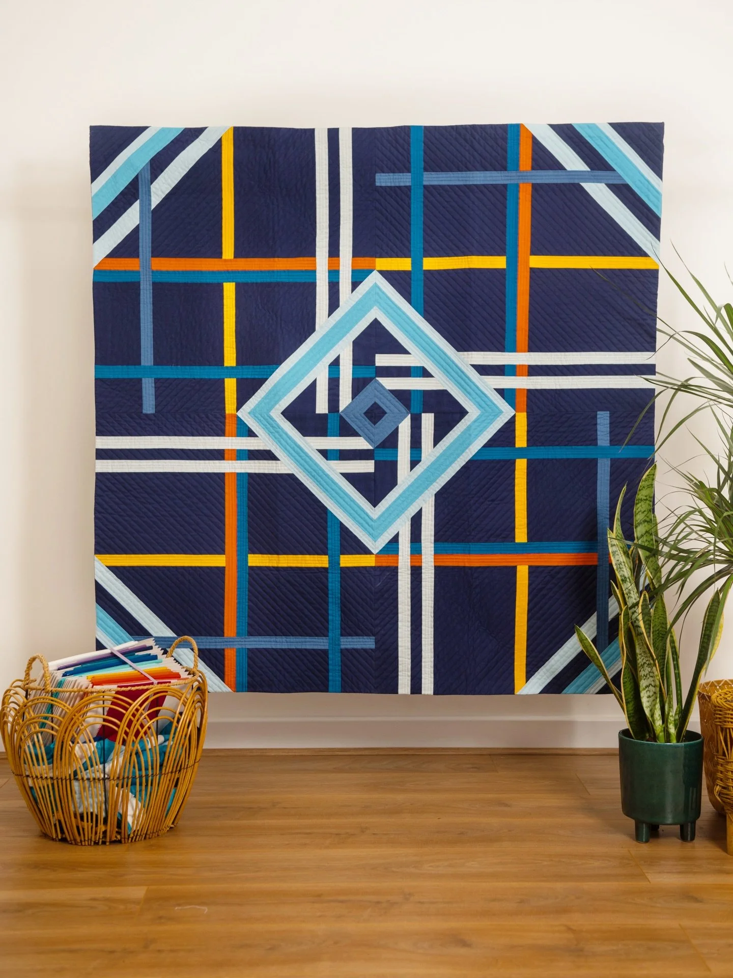 Catching up today on #IGQuiltFest day 17&rsquo;s quilt of significance prompt with my Threads That Bind quilt. A lot of my quilts move very quickly from initial idea to finished project, but Threads That Bind was very different. The seed first sprout