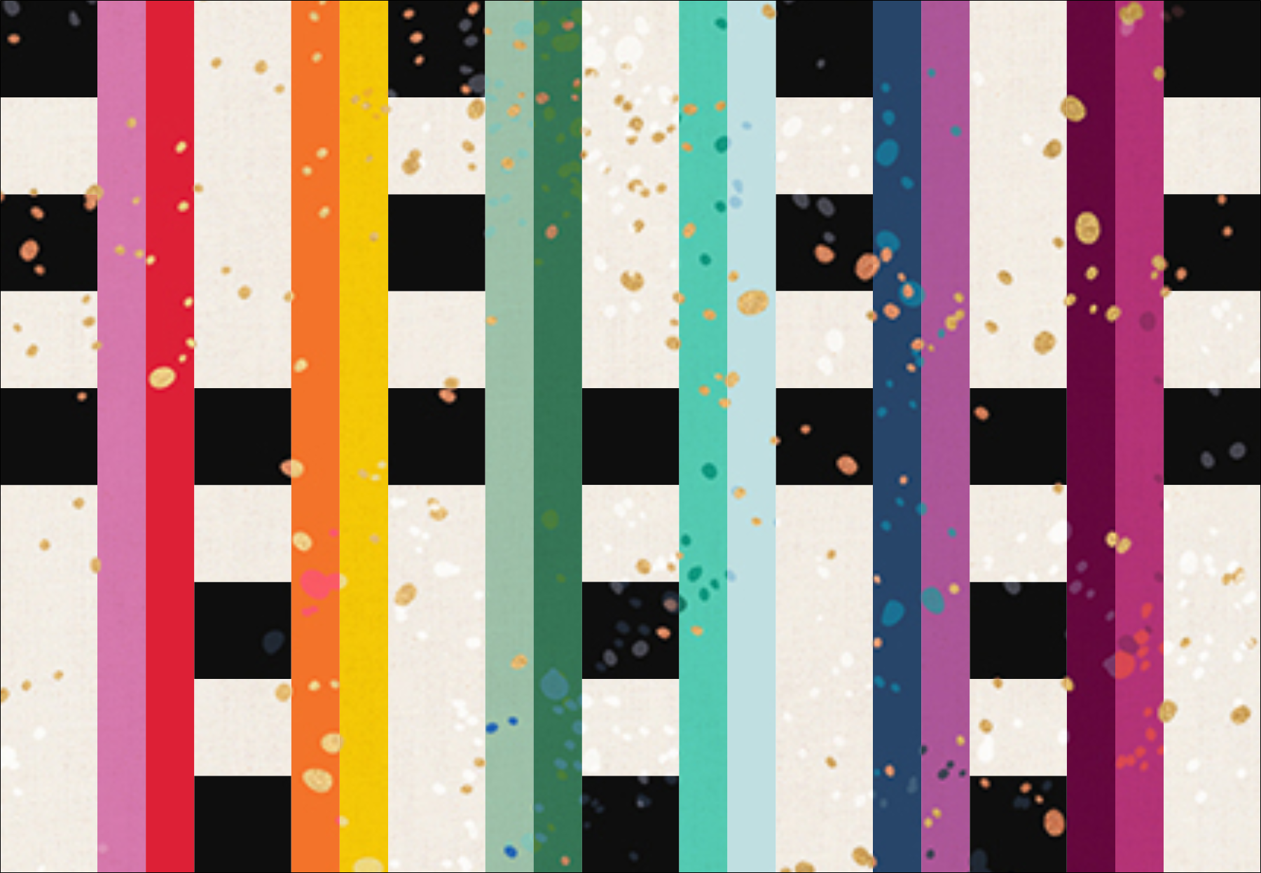 Speckled Rainbow Panel 2