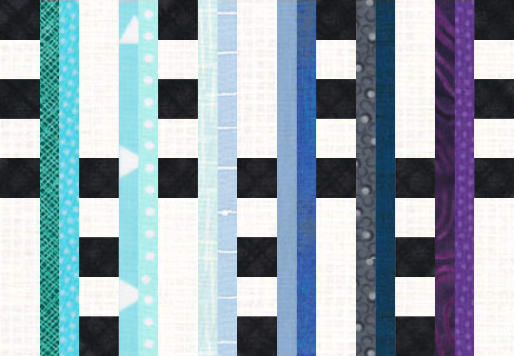 Winter Ombre Panel 2