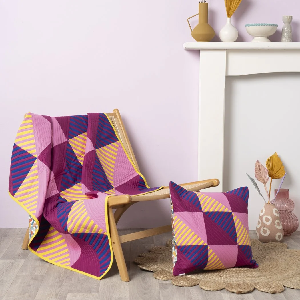 Interlocking Lines Quilt | Digital Pattern