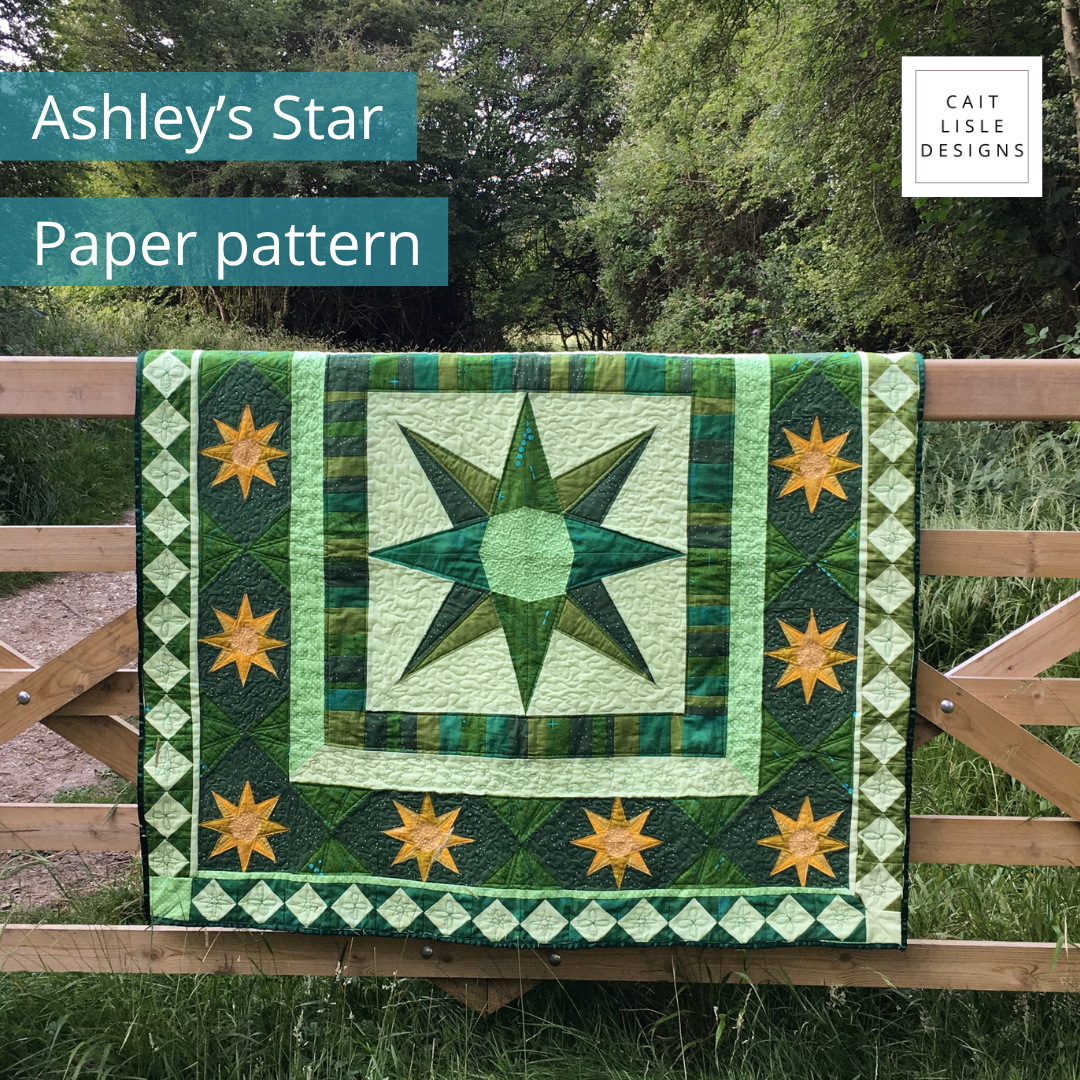 Ashley's Star Quilt | Paper Pattern