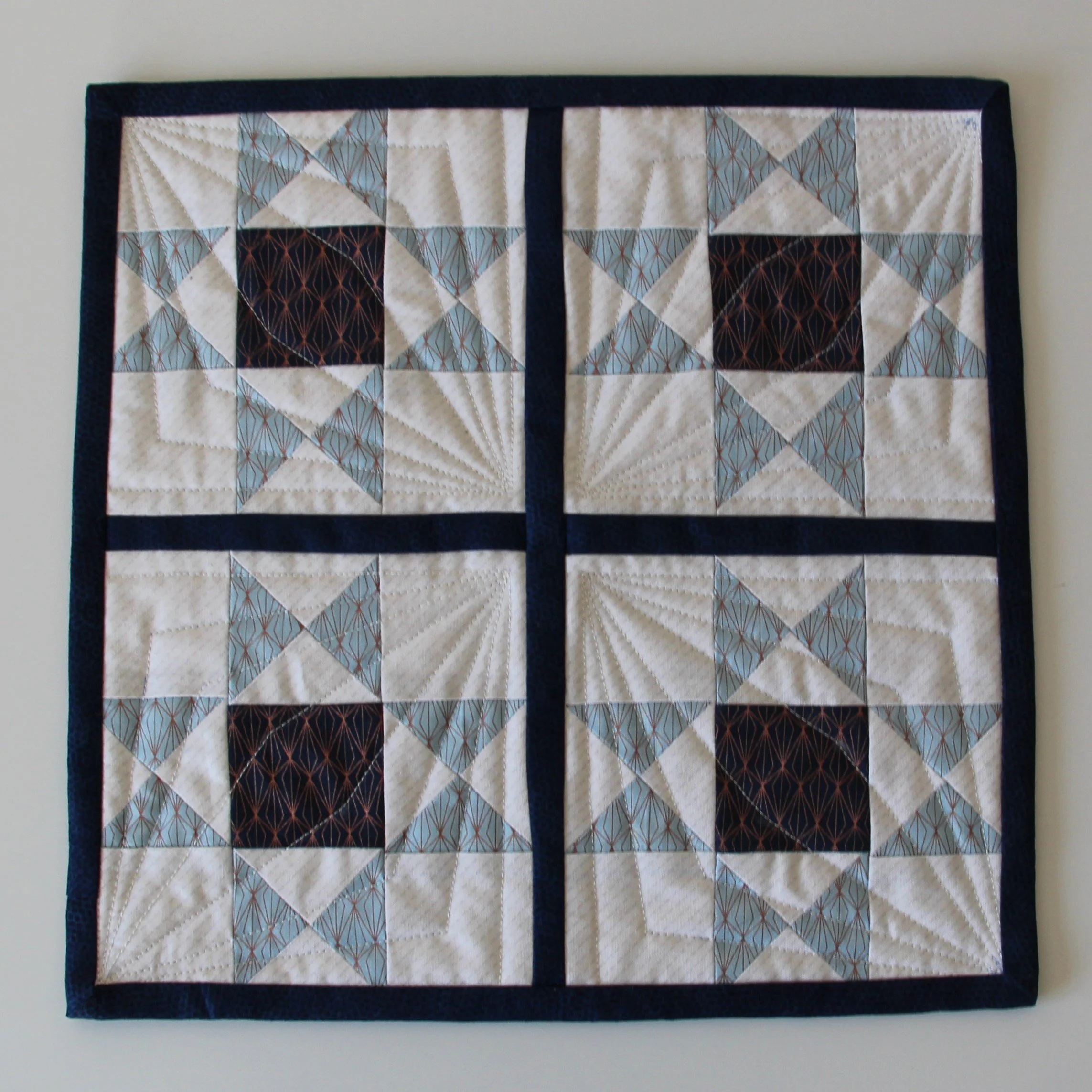 Ohio Star Mini Quilt | Digital pattern