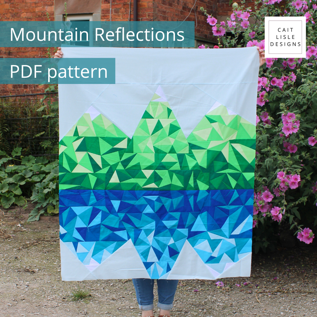 Mountain Reflections Quilt | PDF Pattern