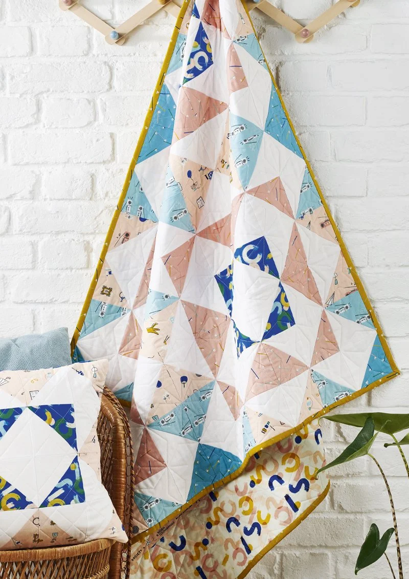 Hazy Lazy Days Quilt | Digital Pattern