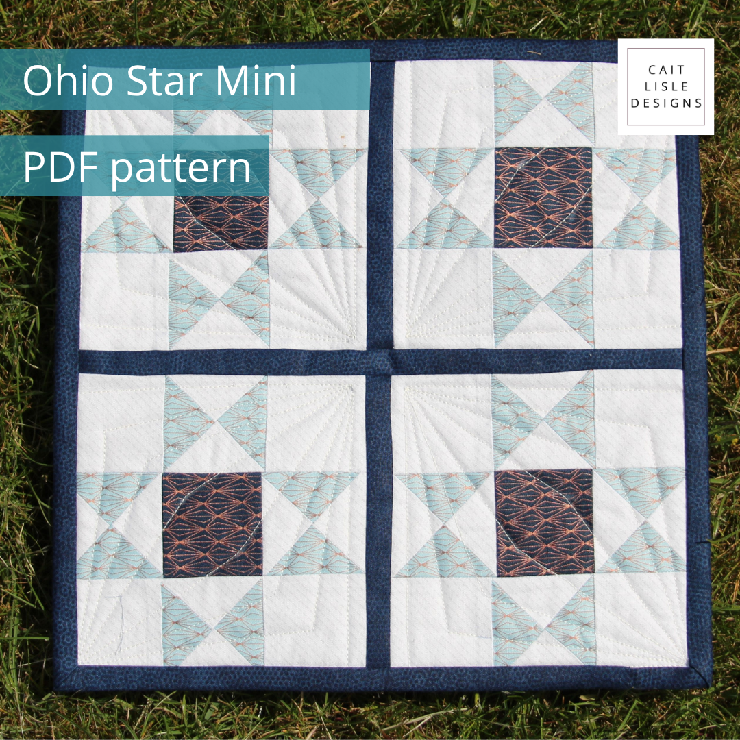 Ohio Star Mini Quilt | PDF pattern