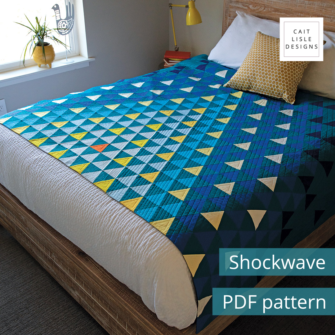 Shockwave Quilt | PDF Pattern