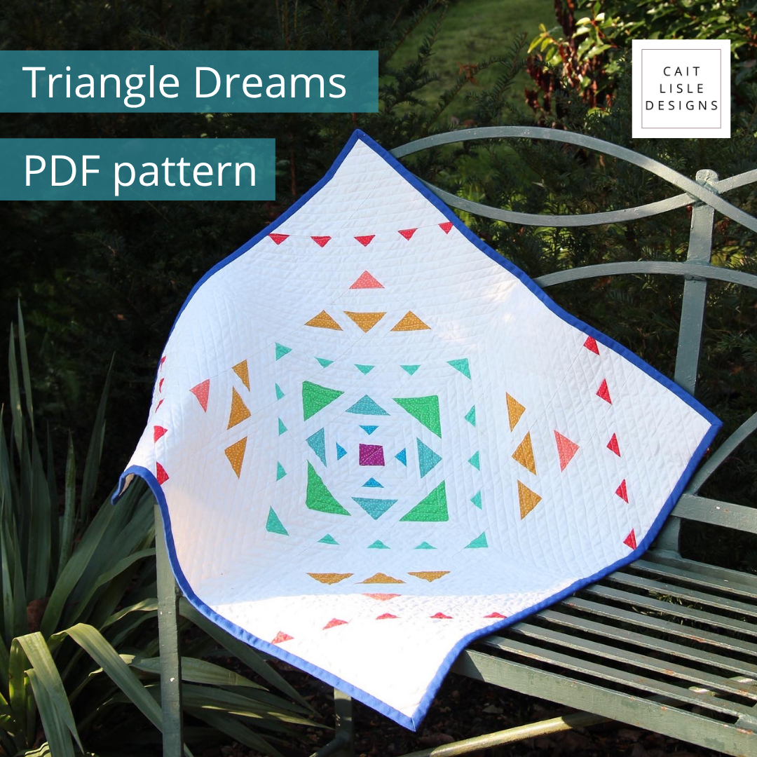 Triangle Dreams Quilt | PDF Pattern