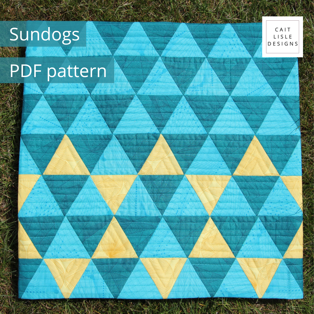 Sundogs Mini Quilt | PDF Pattern