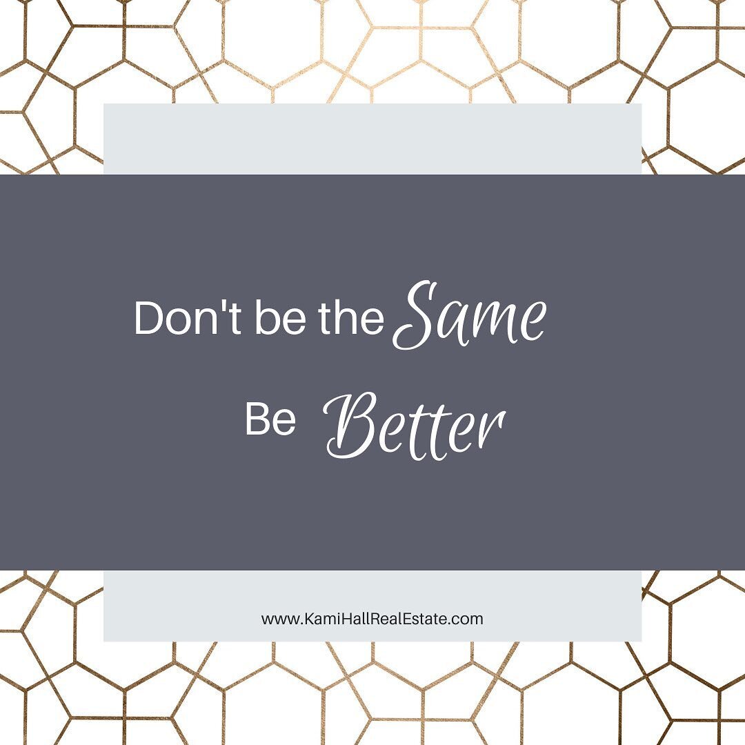 This statement can apply to just about every area of life. 
⠀⠀⠀⠀⠀⠀⠀⠀⠀
Ideally we are always striving to be better people, better parents, better in our careers, better spouses, be in better health etc. but it&rsquo;s not as simple to put in action. 
