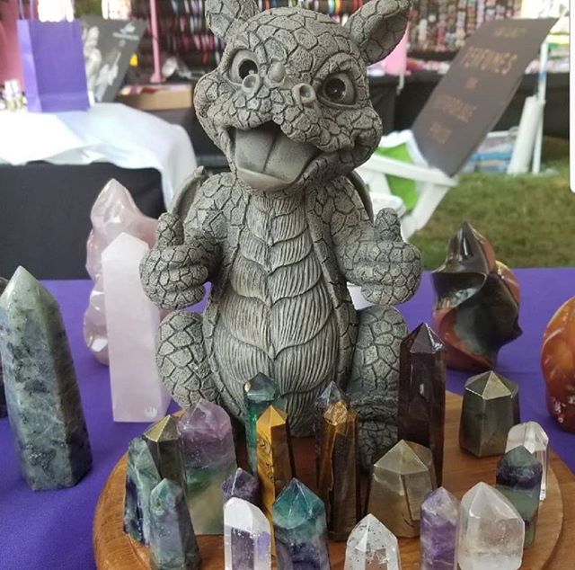 Crystals!! Us fairies are obsessed with crystals and @dragonsdencrystals has an amazing selection! They will be showcasing their beauties this Sunday! 
Also check out dragonsdencrystals.com for more shop info!

#NewJerseyFairyFair #fairies #njfairyfa