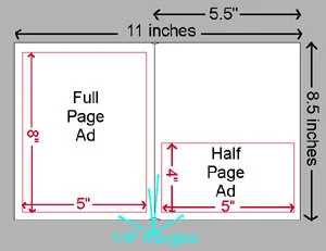 Half Page Ad 20% DISCOUNT OFF OF VENDOR SPACE PRICE