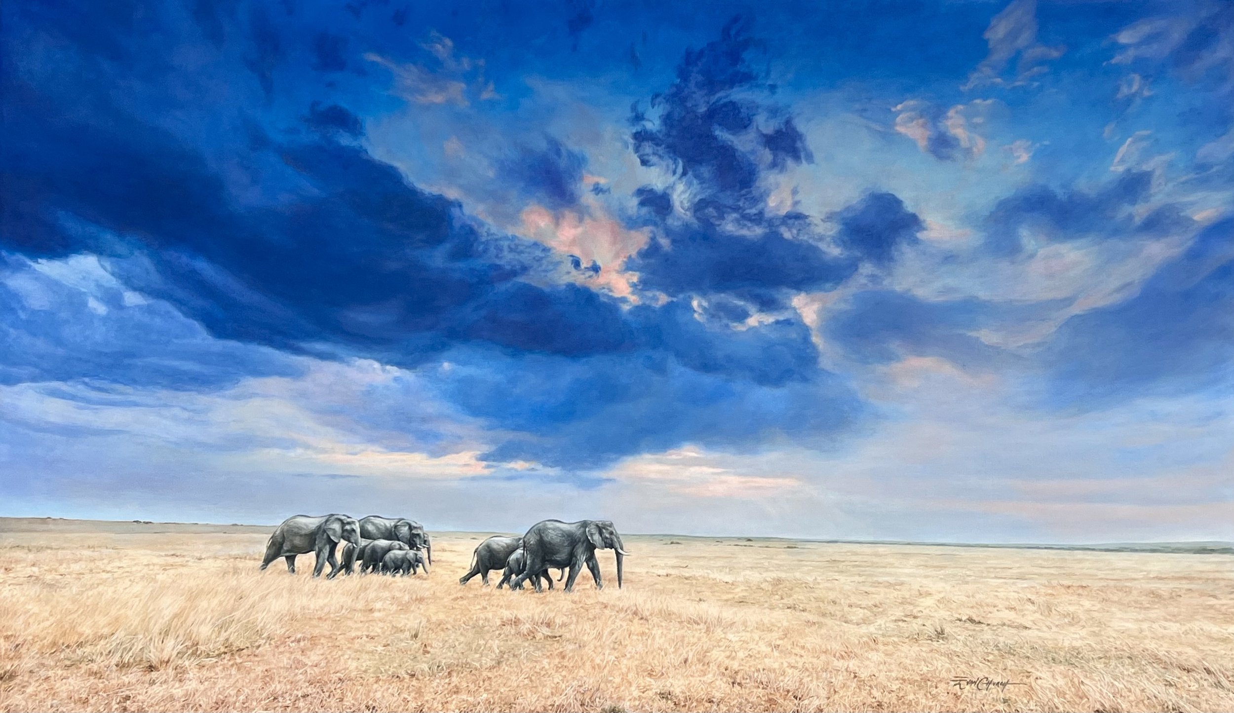 Elephants In the Mara