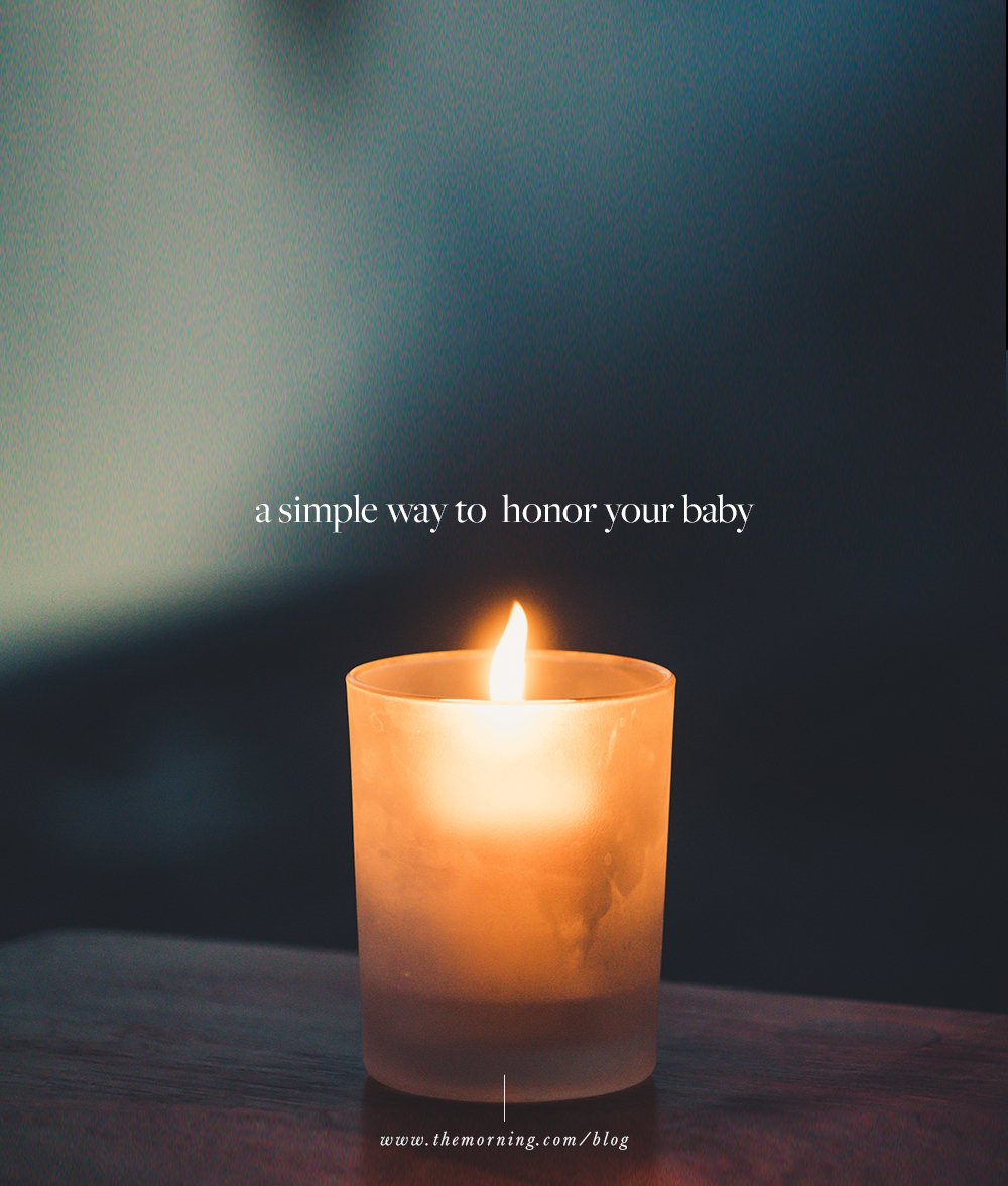 Our Favorite Candles for Honoring A Baby's Life | Wave of October 15 — The Morning