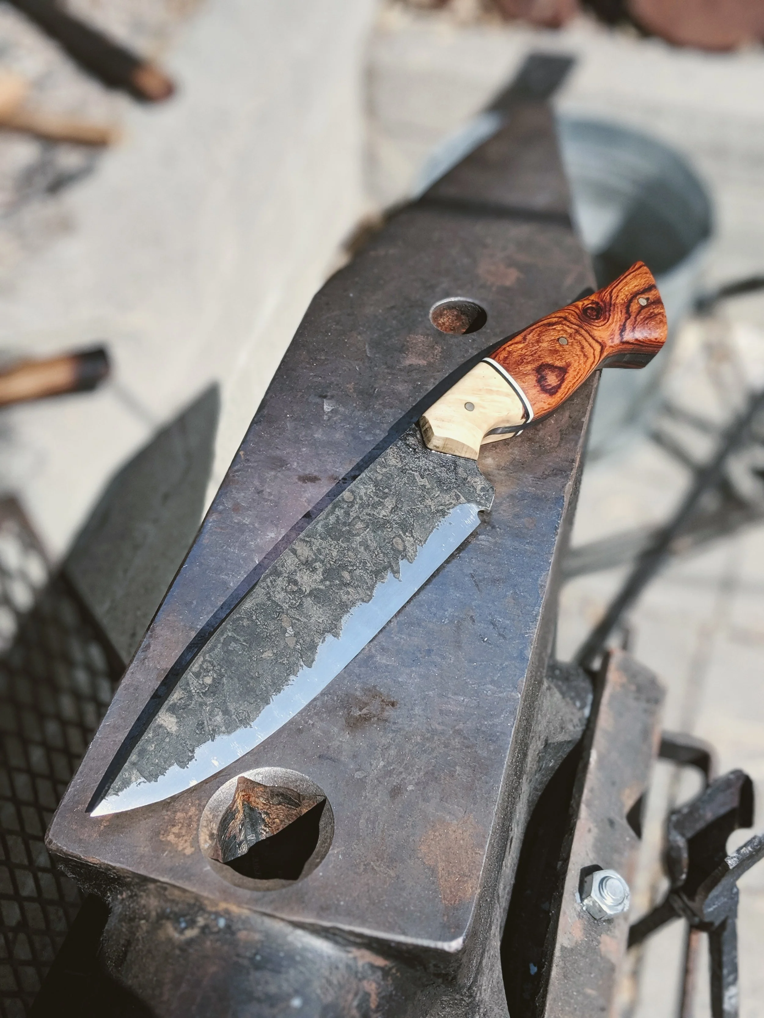 Large Brut De Forge Camp Knife