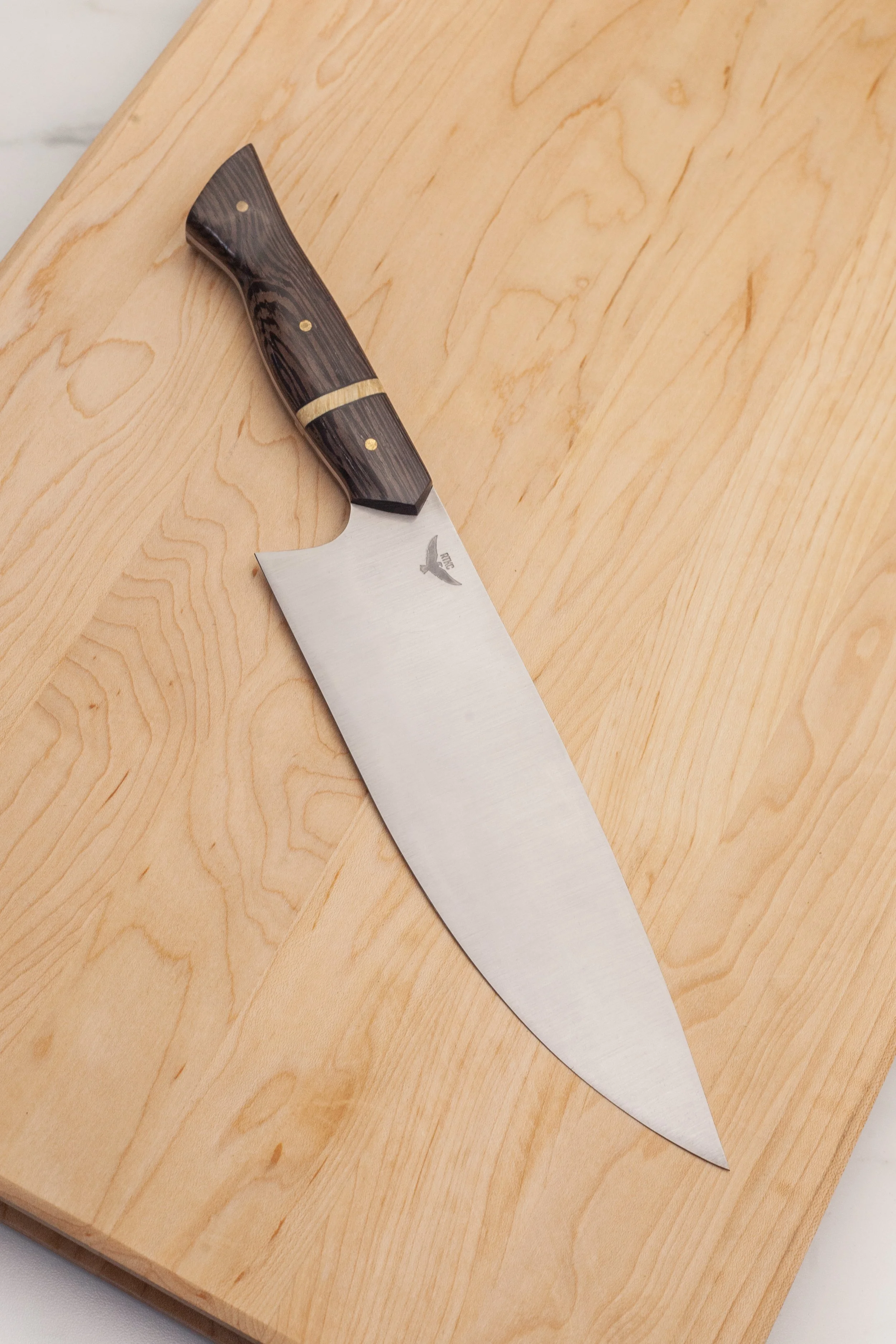 NITRO V CHEF'S KNIFE WITH WENGE AND BOX ELDER SCALES