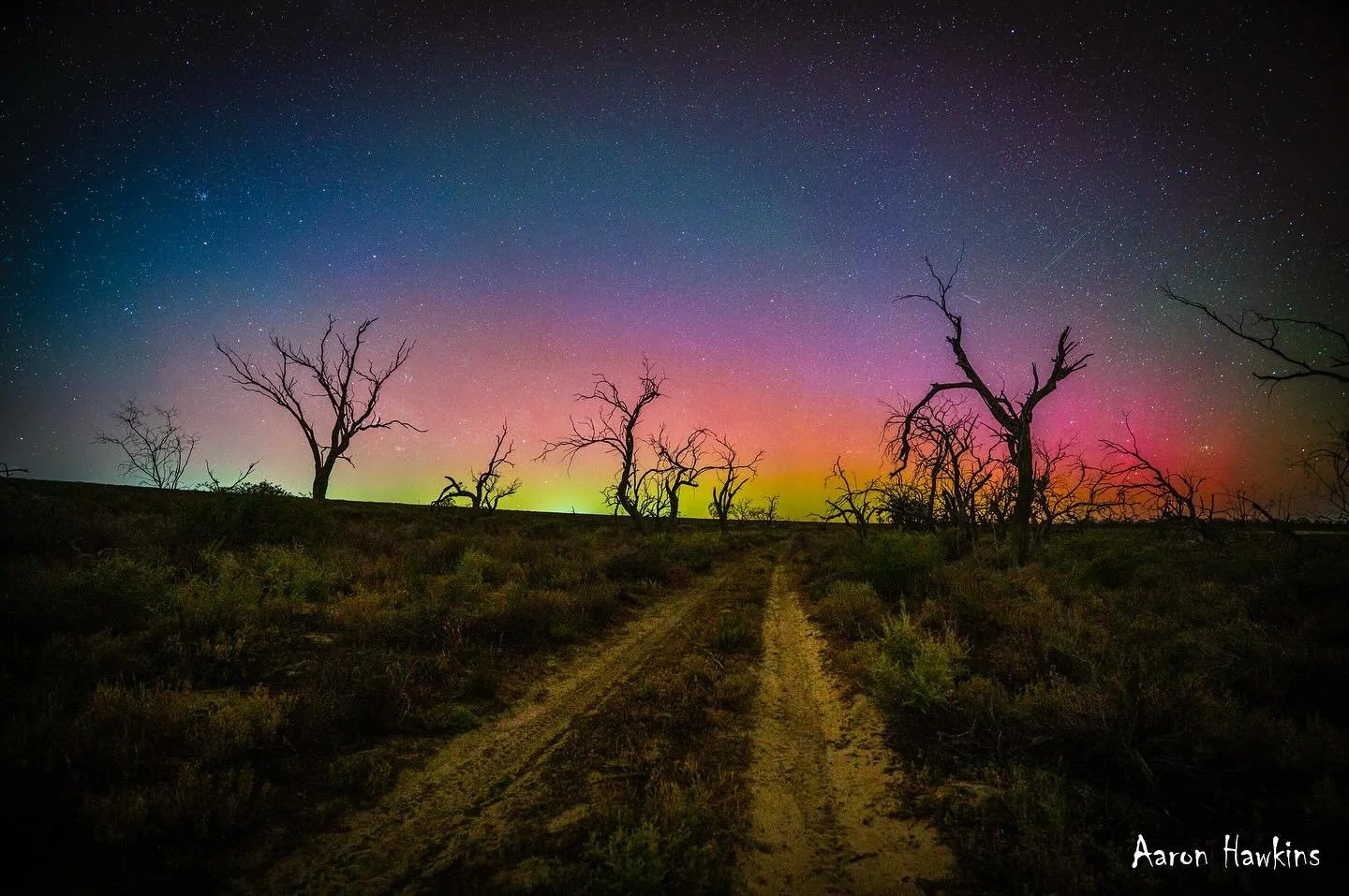 Aurora Magic 🪄 

Bit late on the edits with a hectic week, but I managed to head out and capture the amazing aurora on Wednesday night. What a show it put on! 

I didn&rsquo;t get too much of the early action when the sky was drowned in purple, but 
