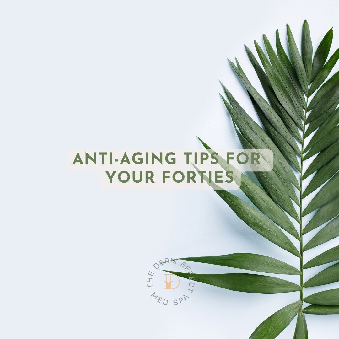 We're jumping back in to our Anti-Aging series with tips for your Forties!!

Everyone wants to age gracefully...until they start to age 😂. In your 40s, your cells are just getting a little tired and need some help. This is the time to get serious, n