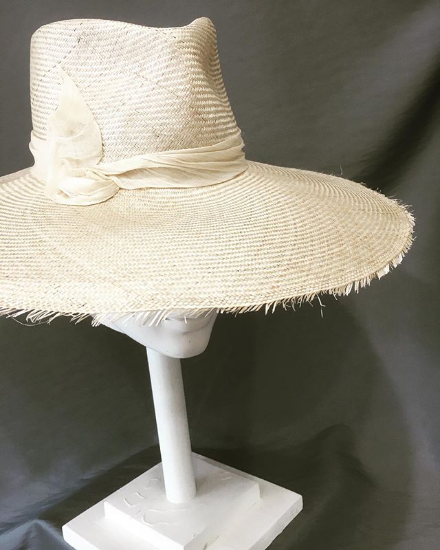 #neilgrigg #millinery #strawhat #summer#newseason  Our new season Summer fine straw hats are coming through now.... made to order or choose from our in store range