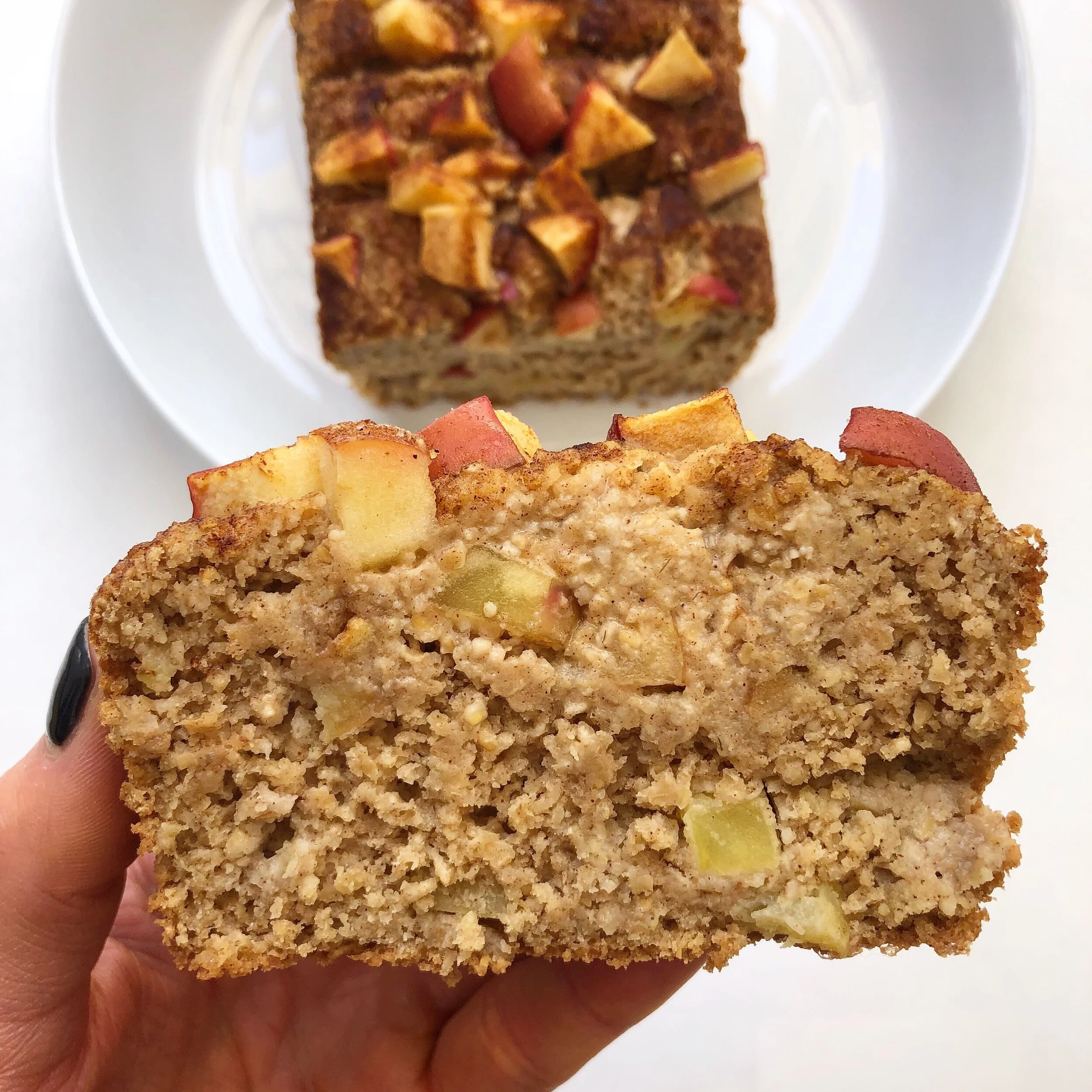 Low Fat Spiced Cinnamon Apple Bread