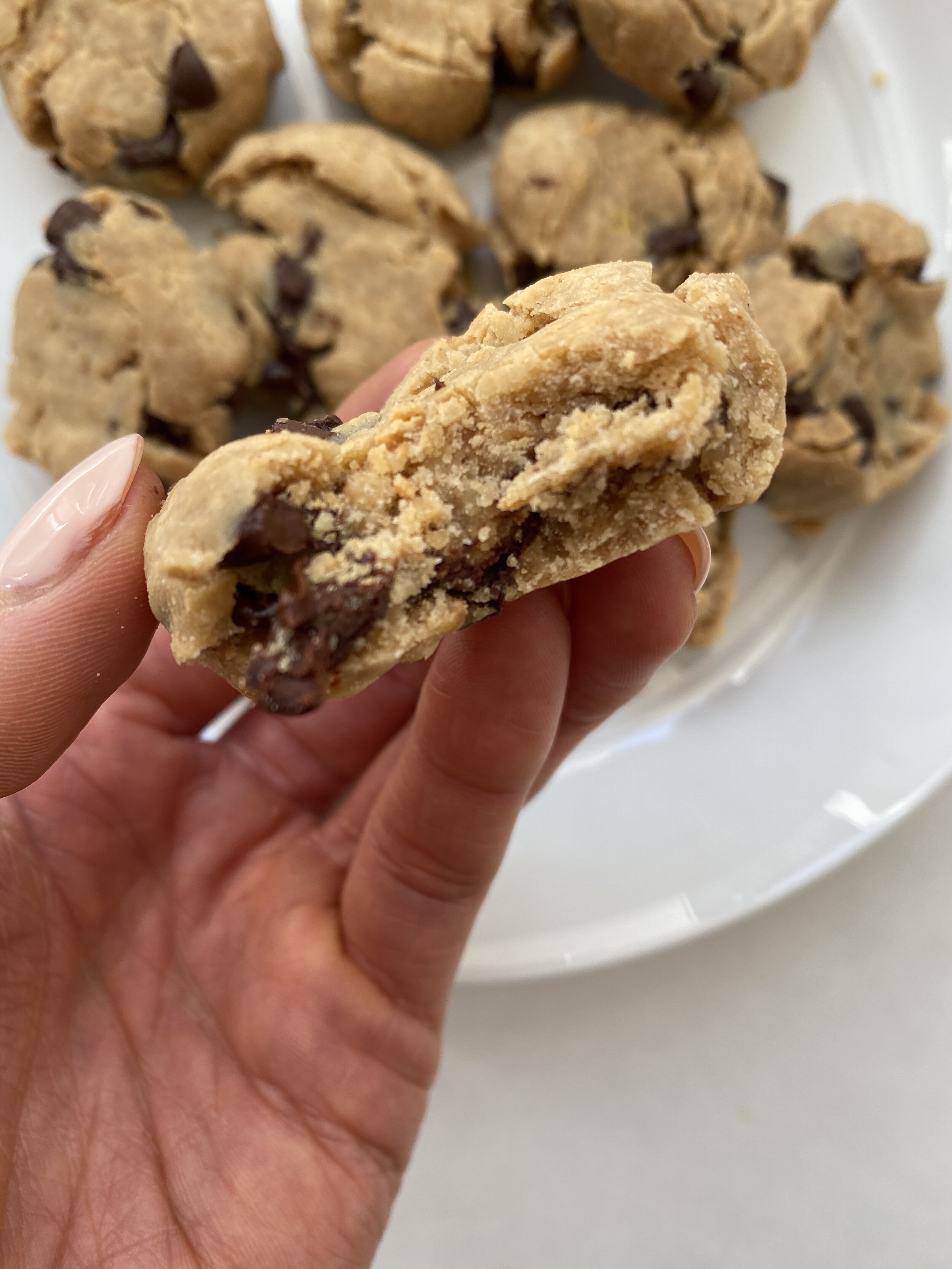 Uber Low Sugar Chocolate Chip Cookies