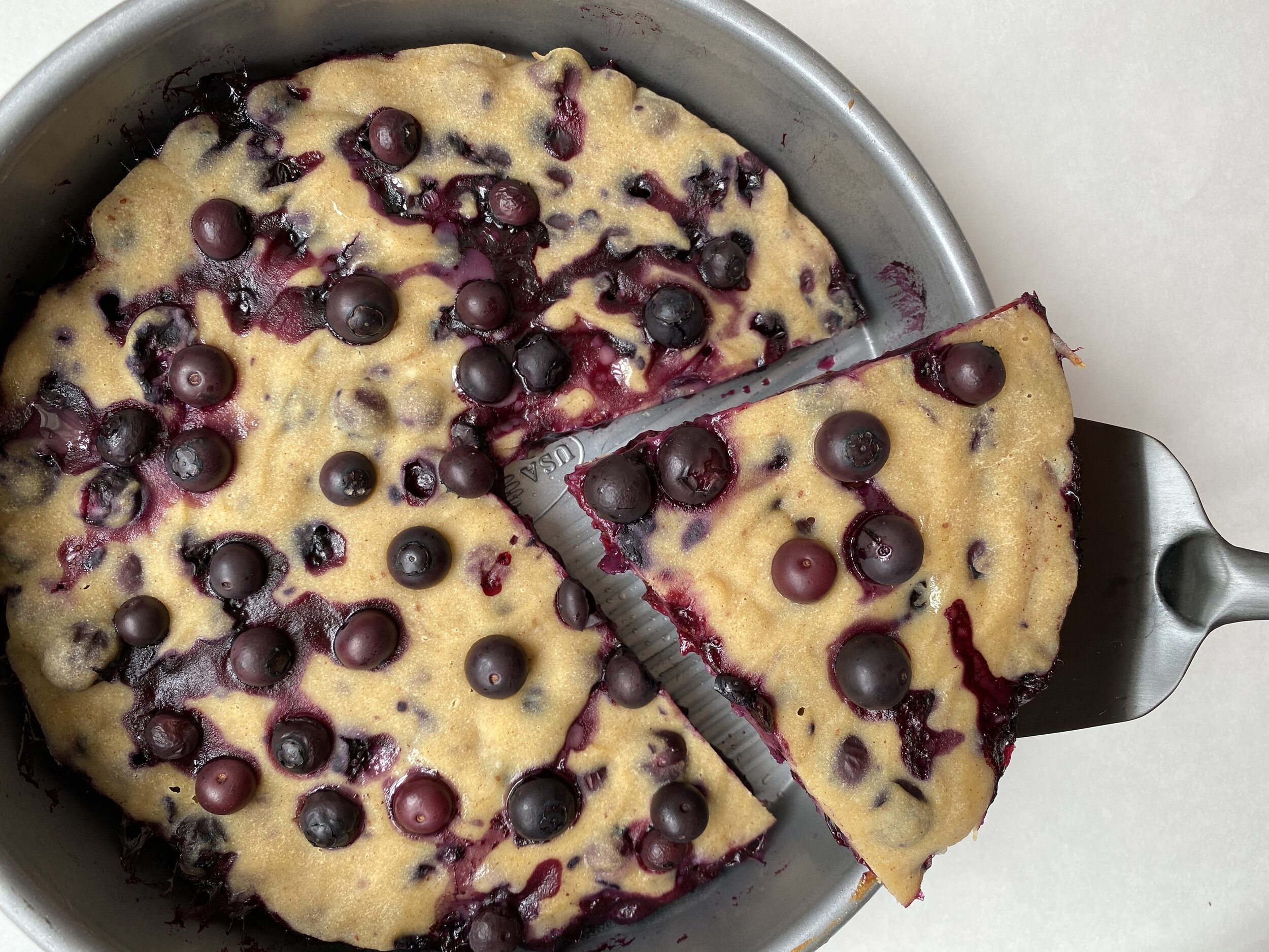 blueberry breakfast cake