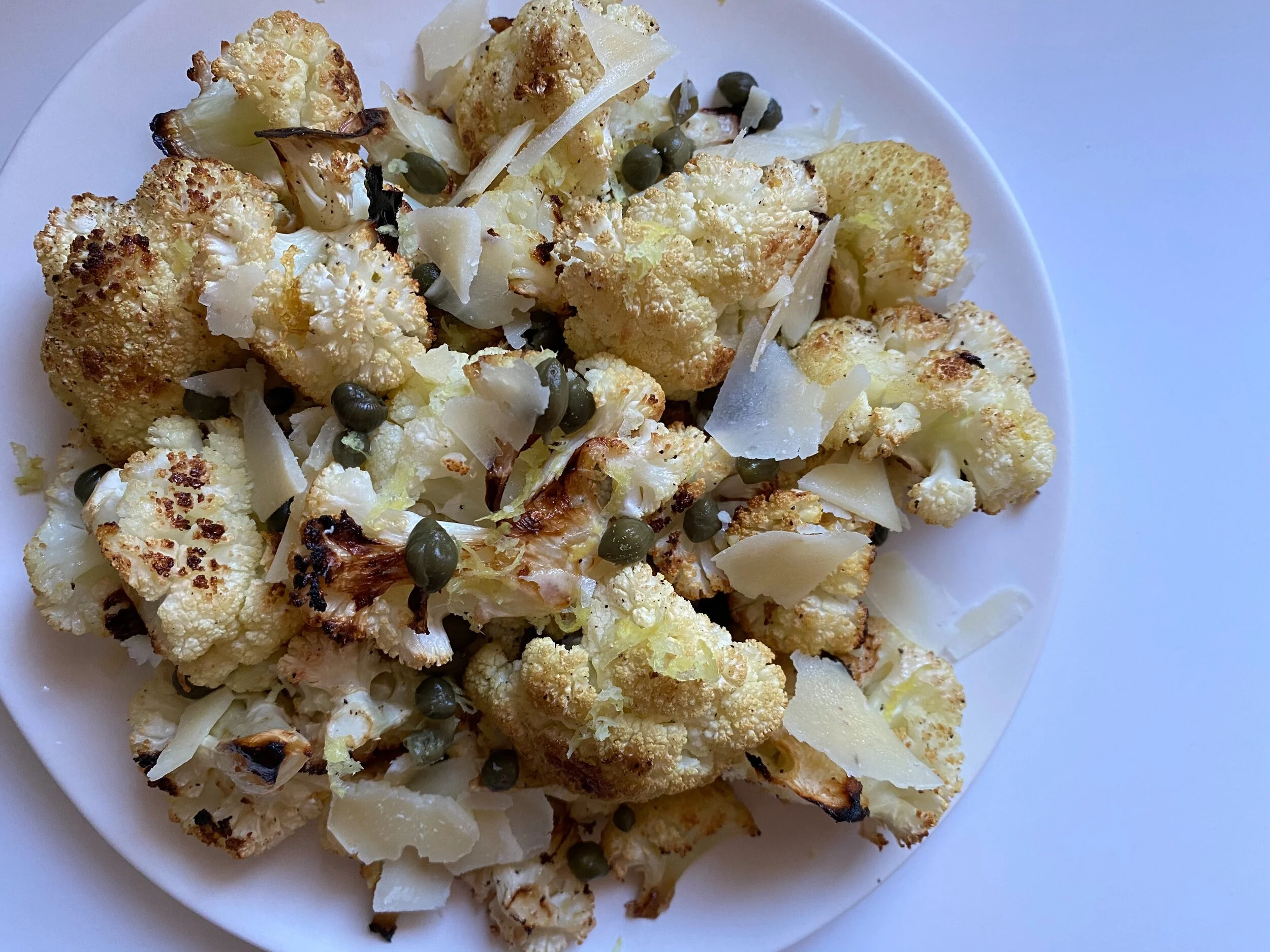 cauliflower piccata 