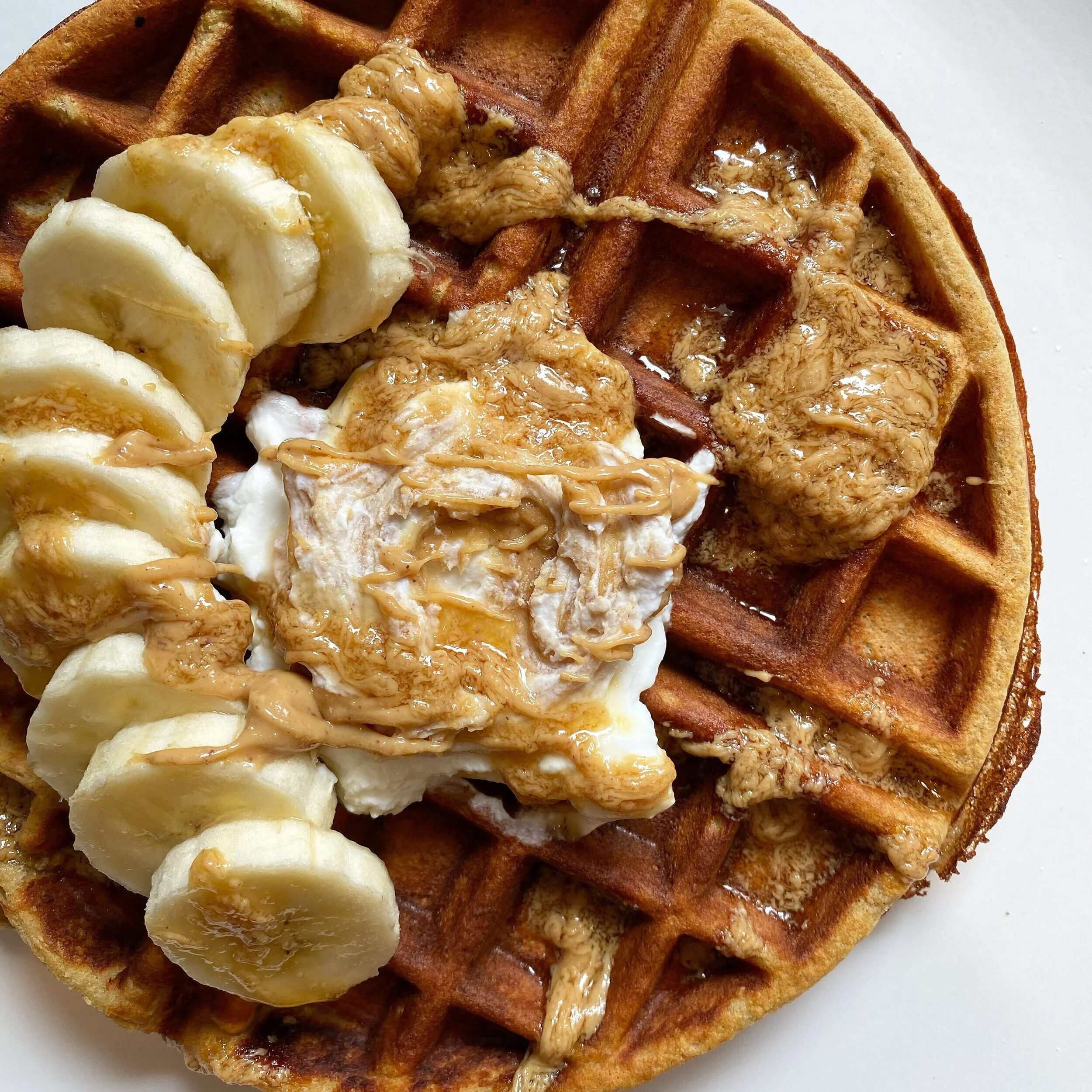Bananas 'N Cream Protein Waffle