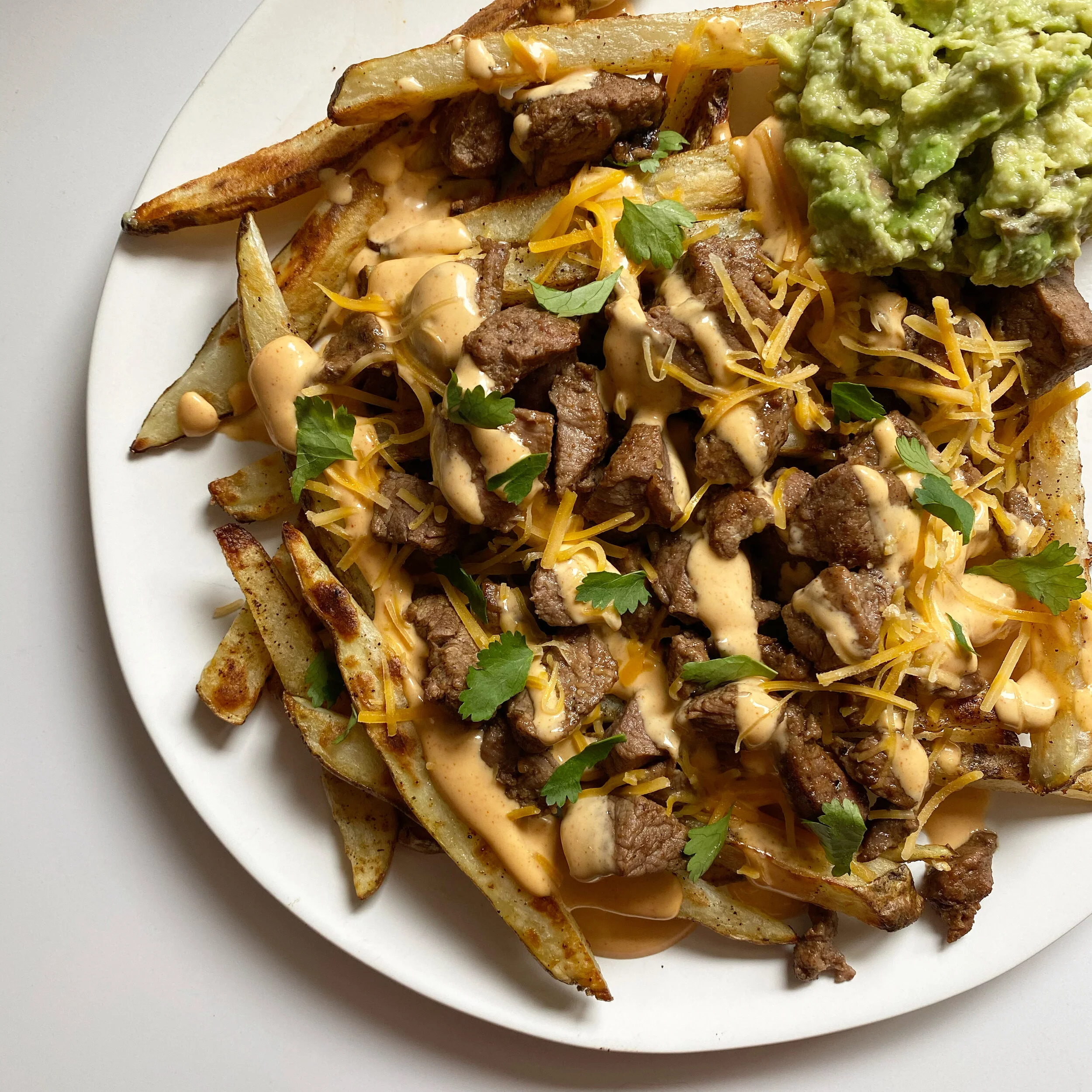 carne asada nacho fries