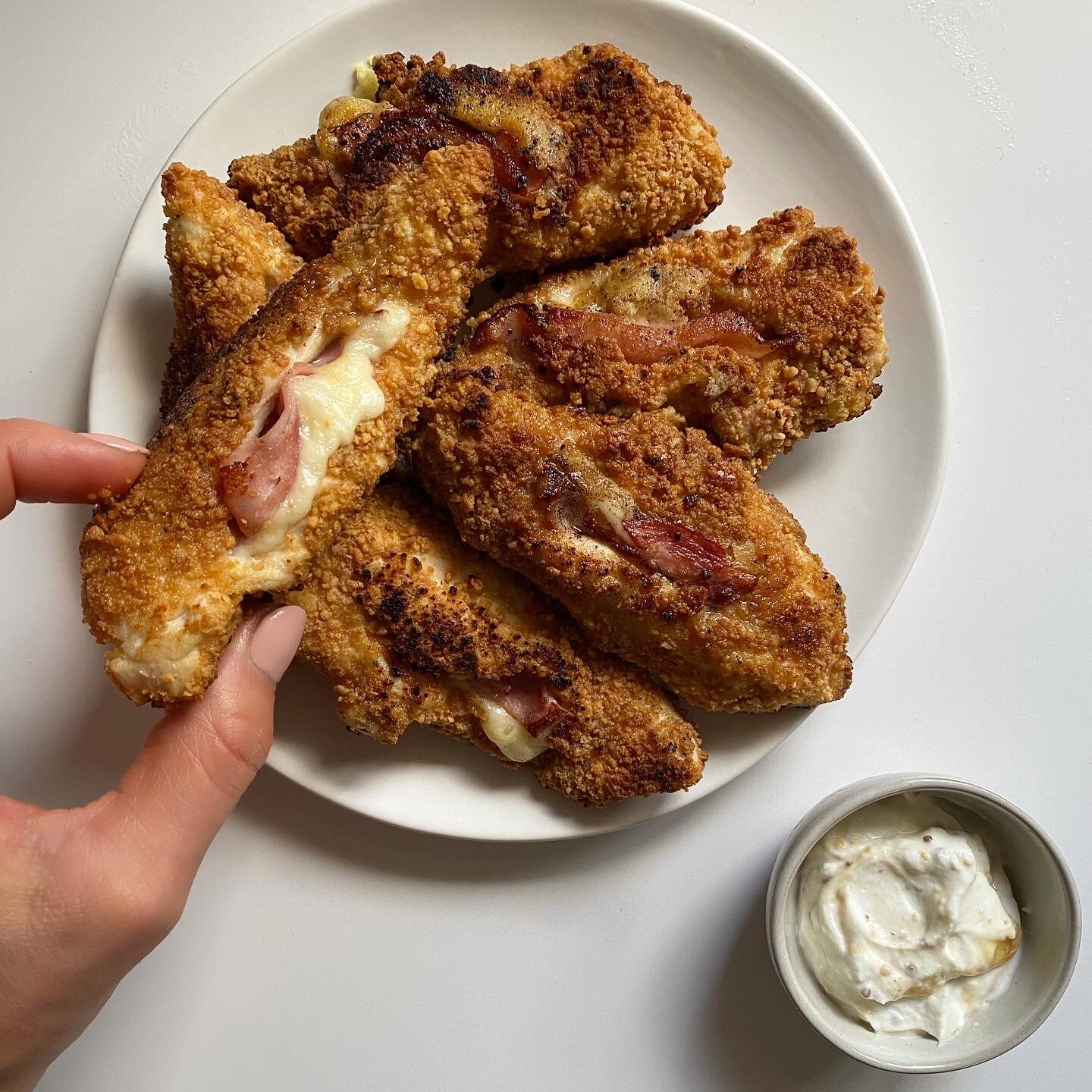 stuffed mini chicken tenders